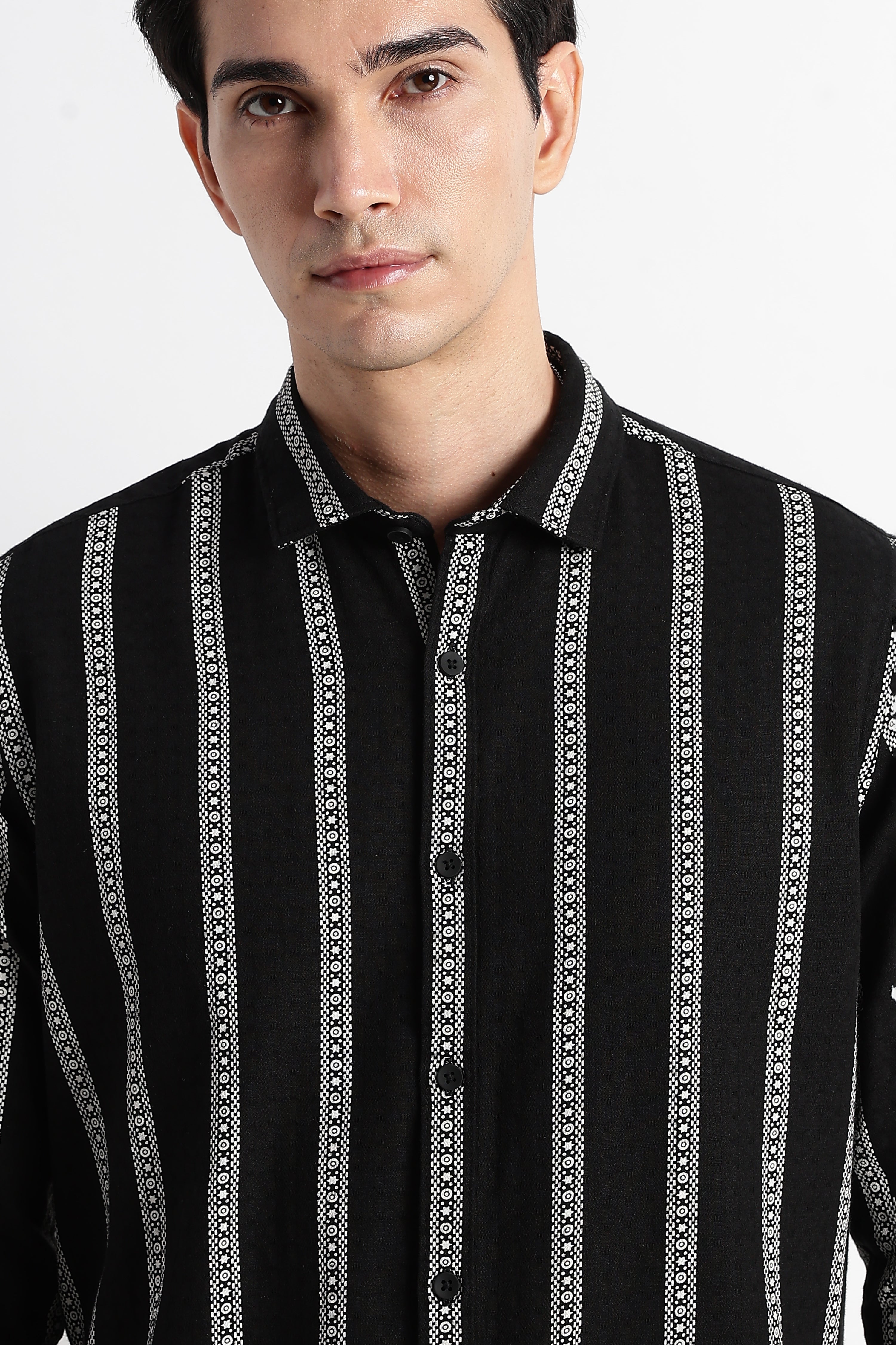 Men Heritage Stripes Shirt