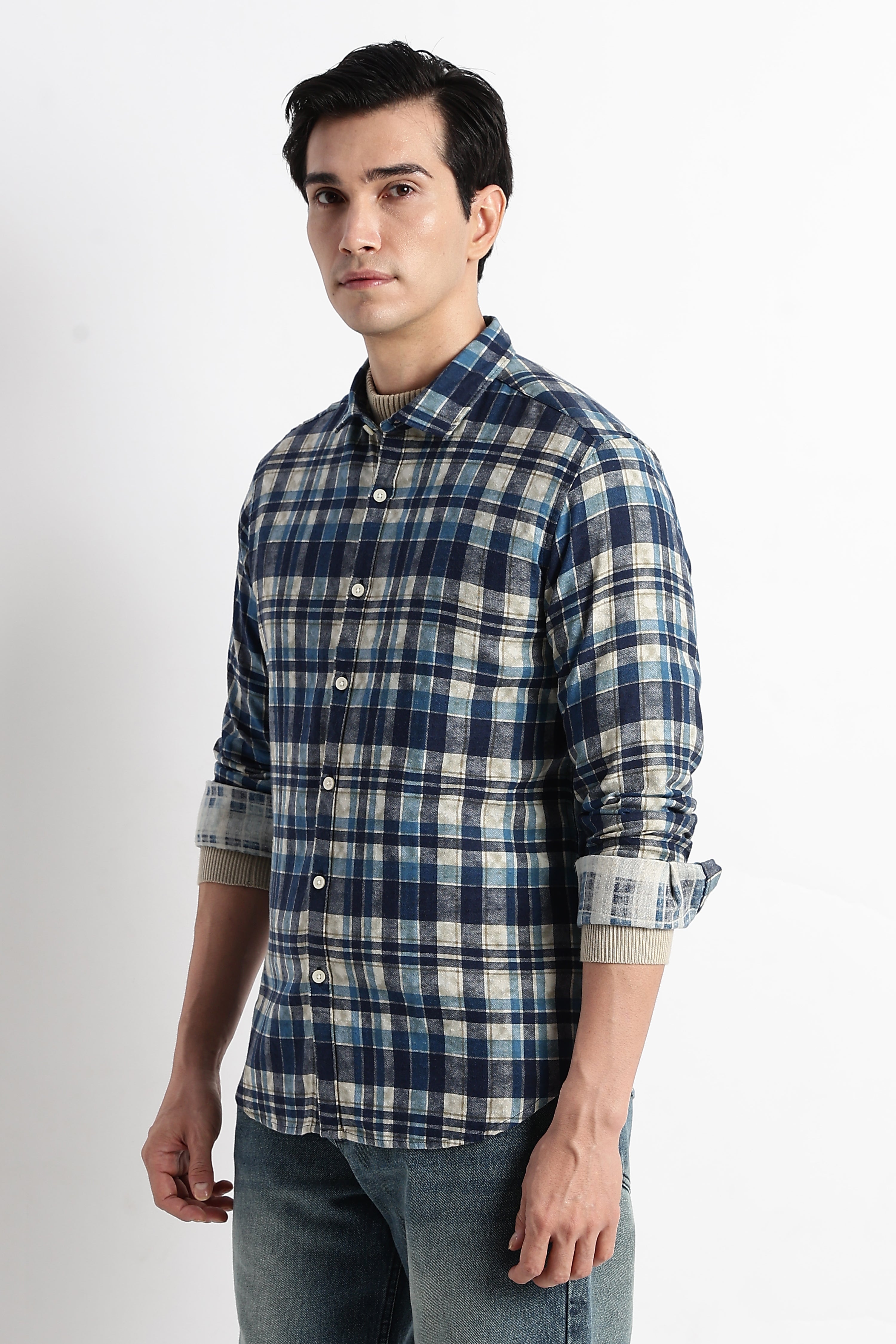 Men Heritage Check Shirt