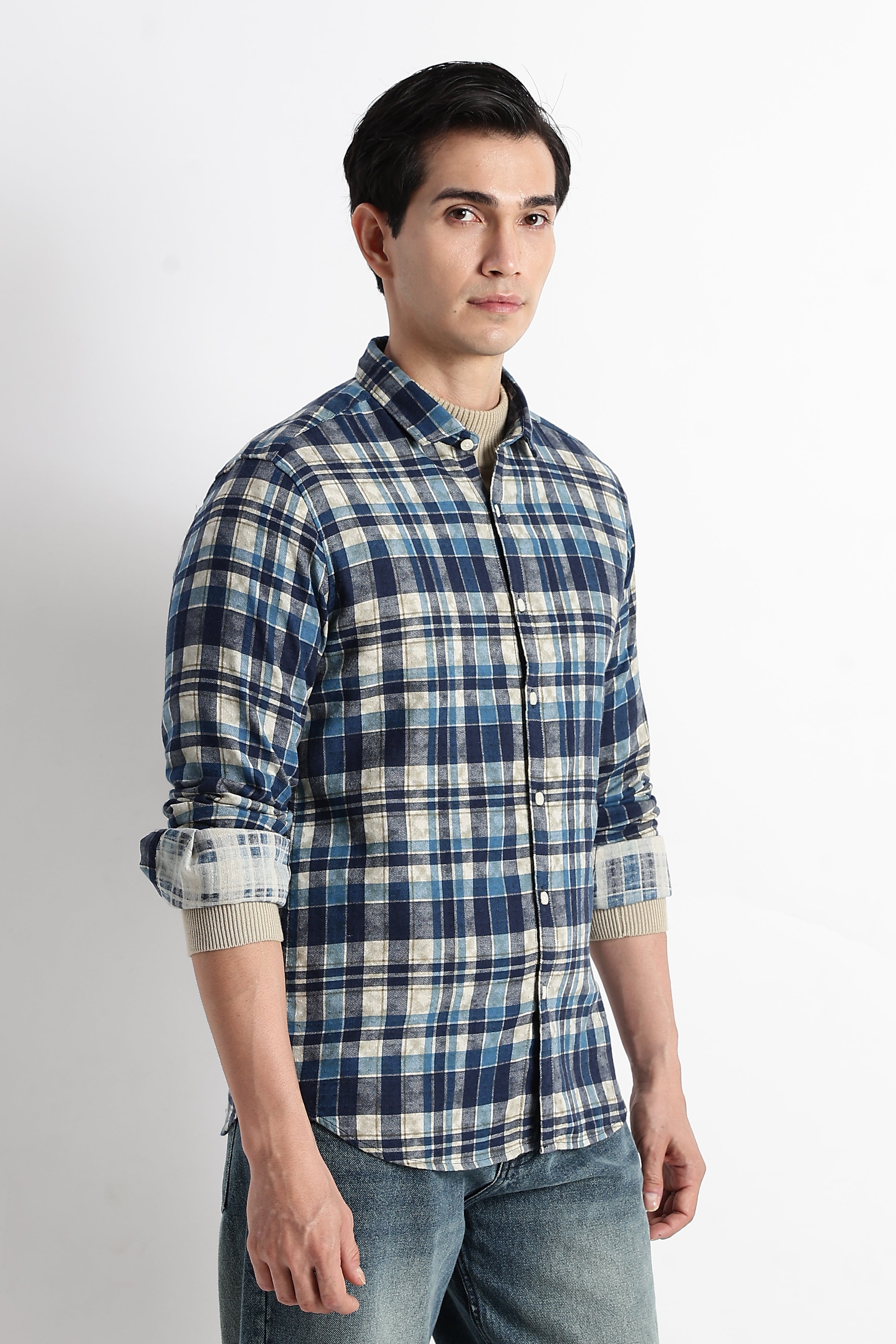 Men Heritage Check Shirt