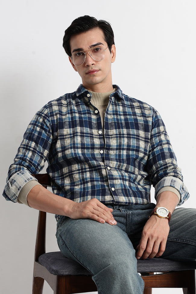 Men Heritage Check Shirt