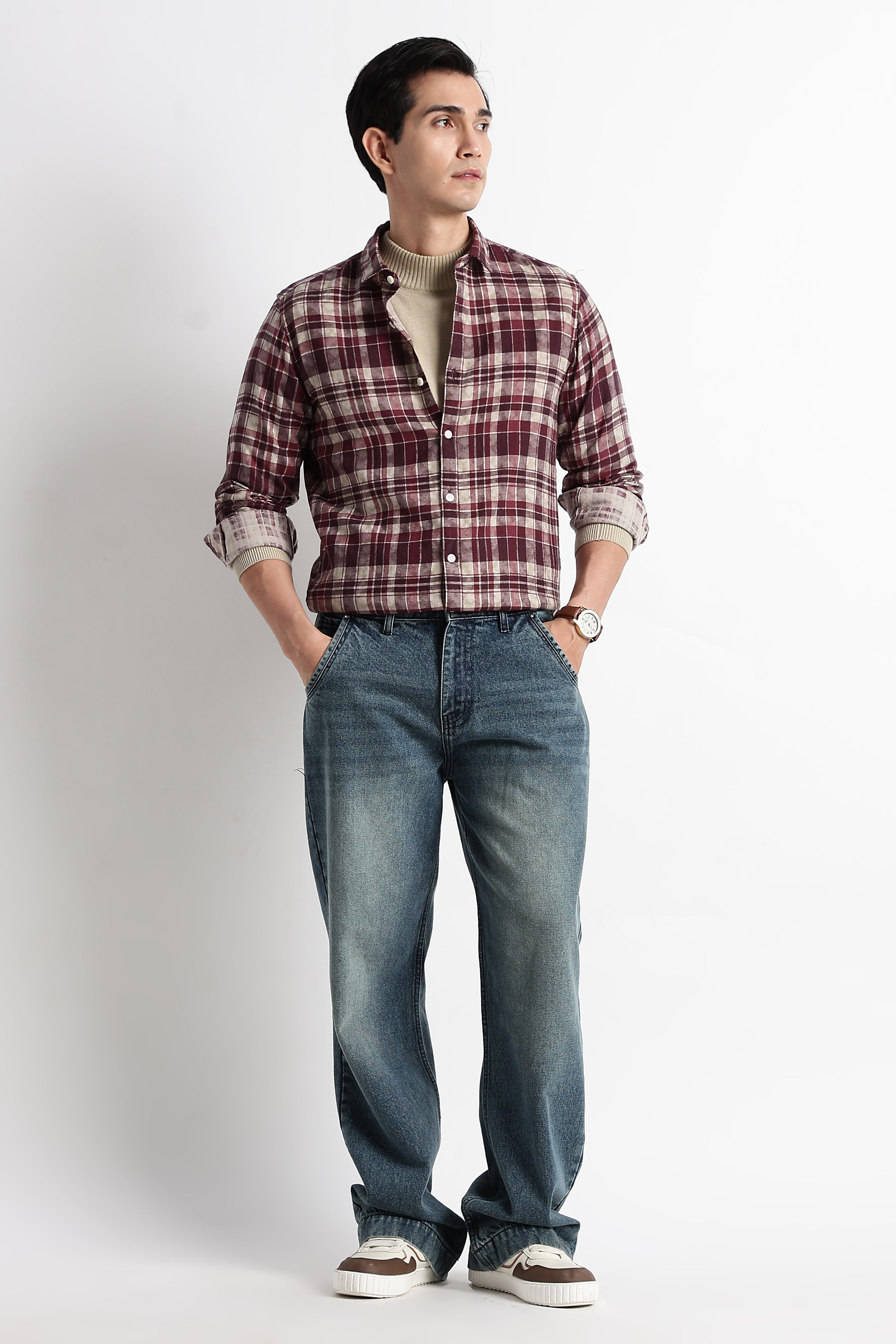 Men Heritage Check Shirt