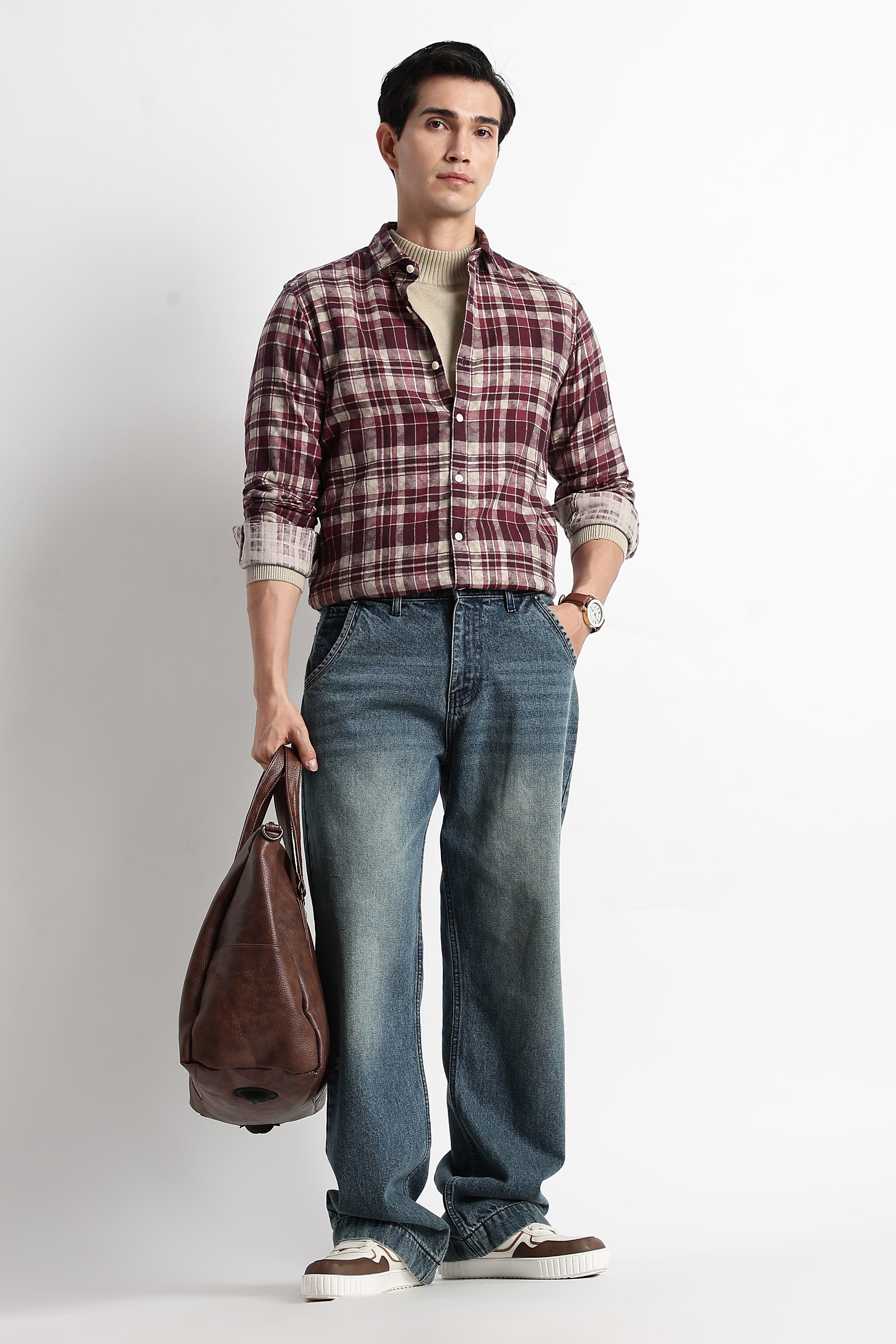 Men Heritage Check Shirt