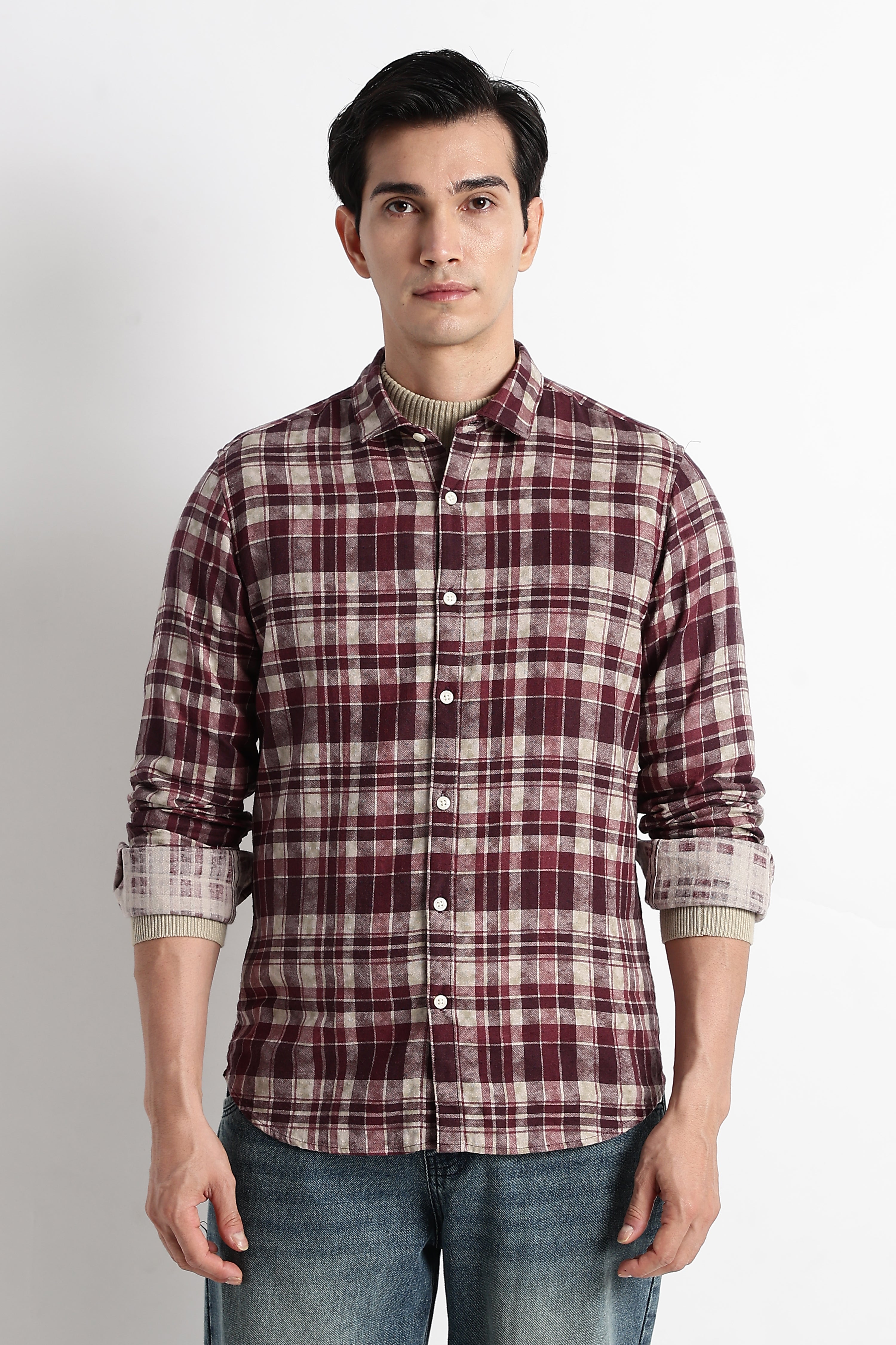 Men Heritage Check Shirt