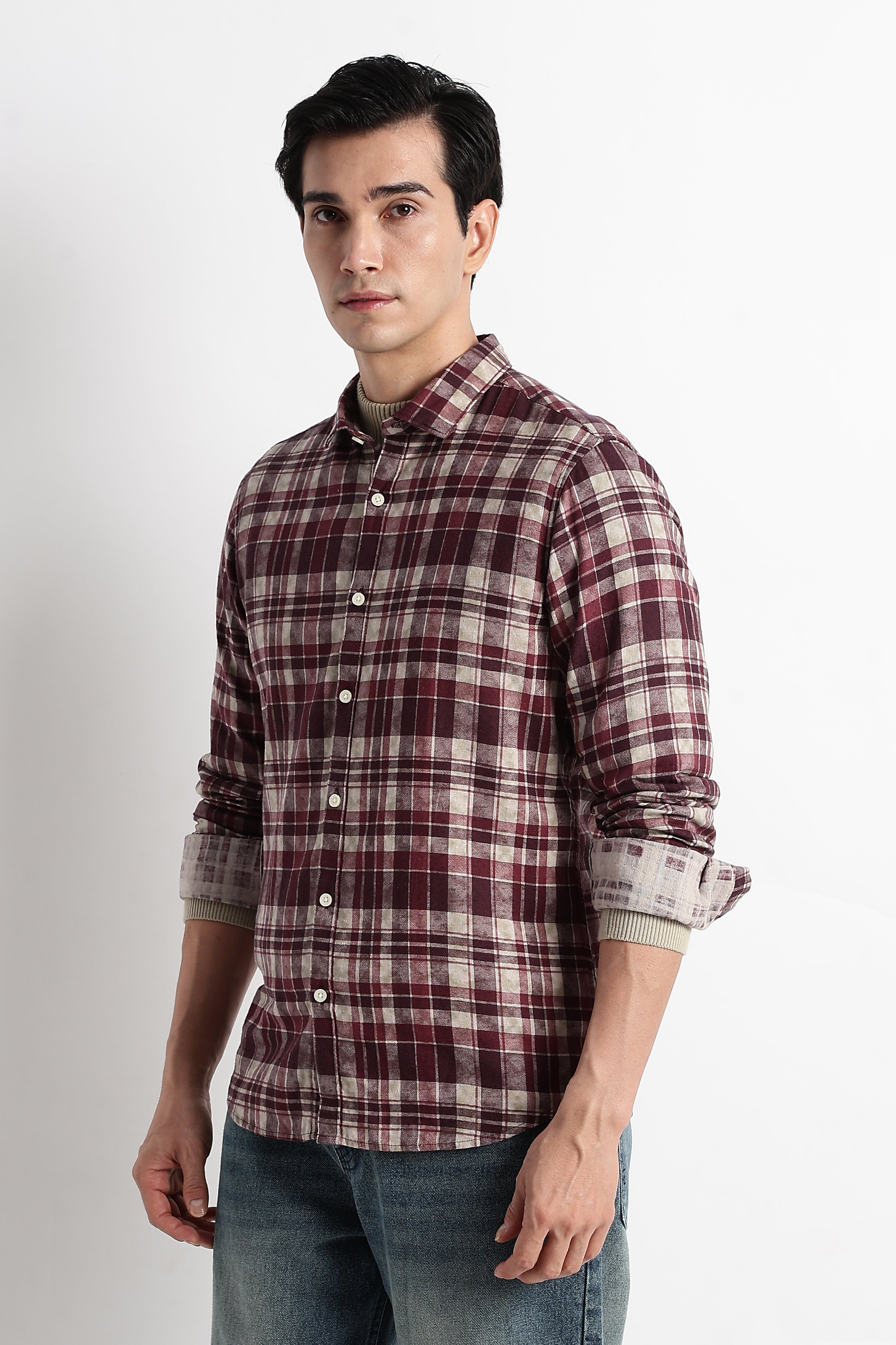 Men Heritage Check Shirt
