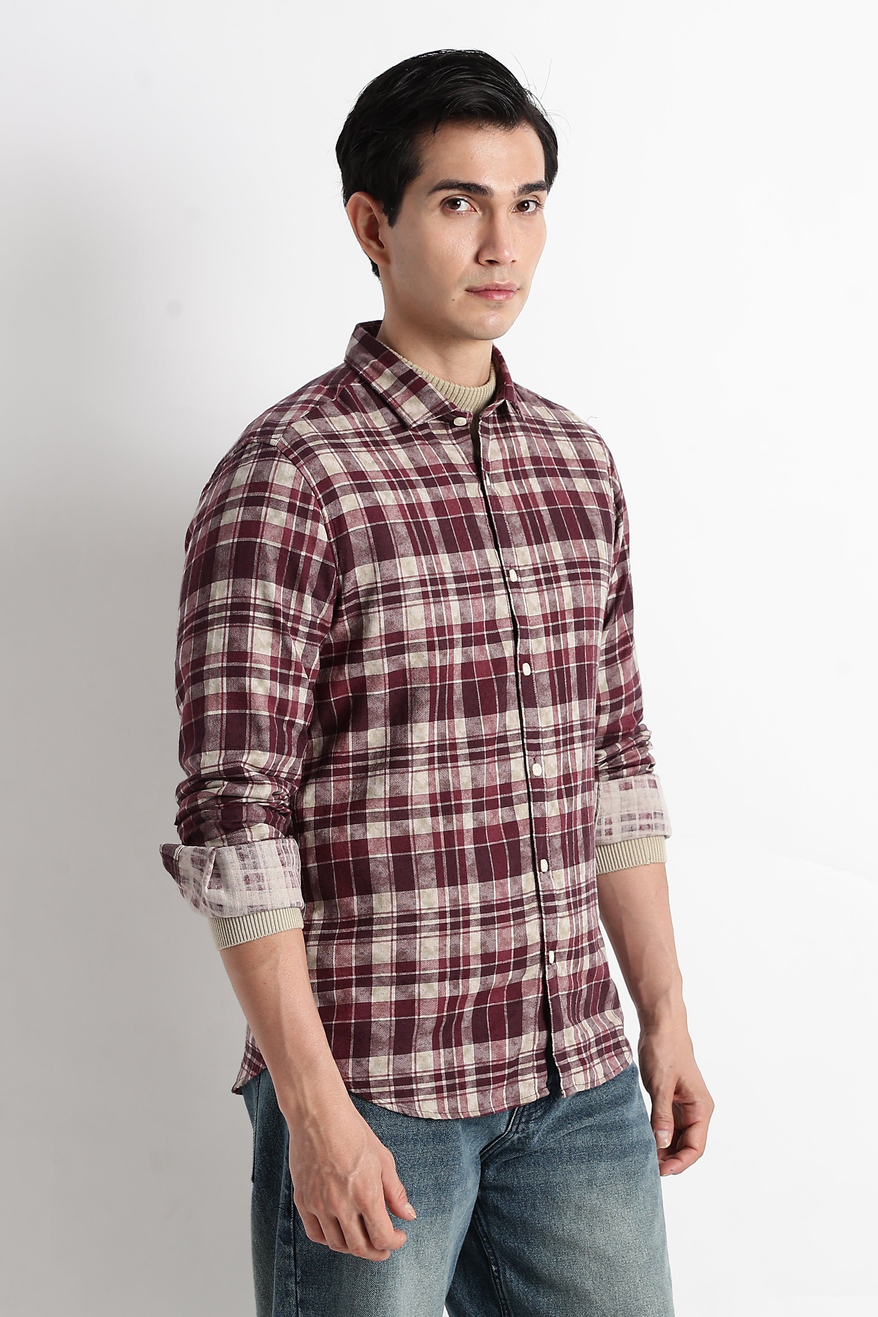 Men Heritage Check Shirt