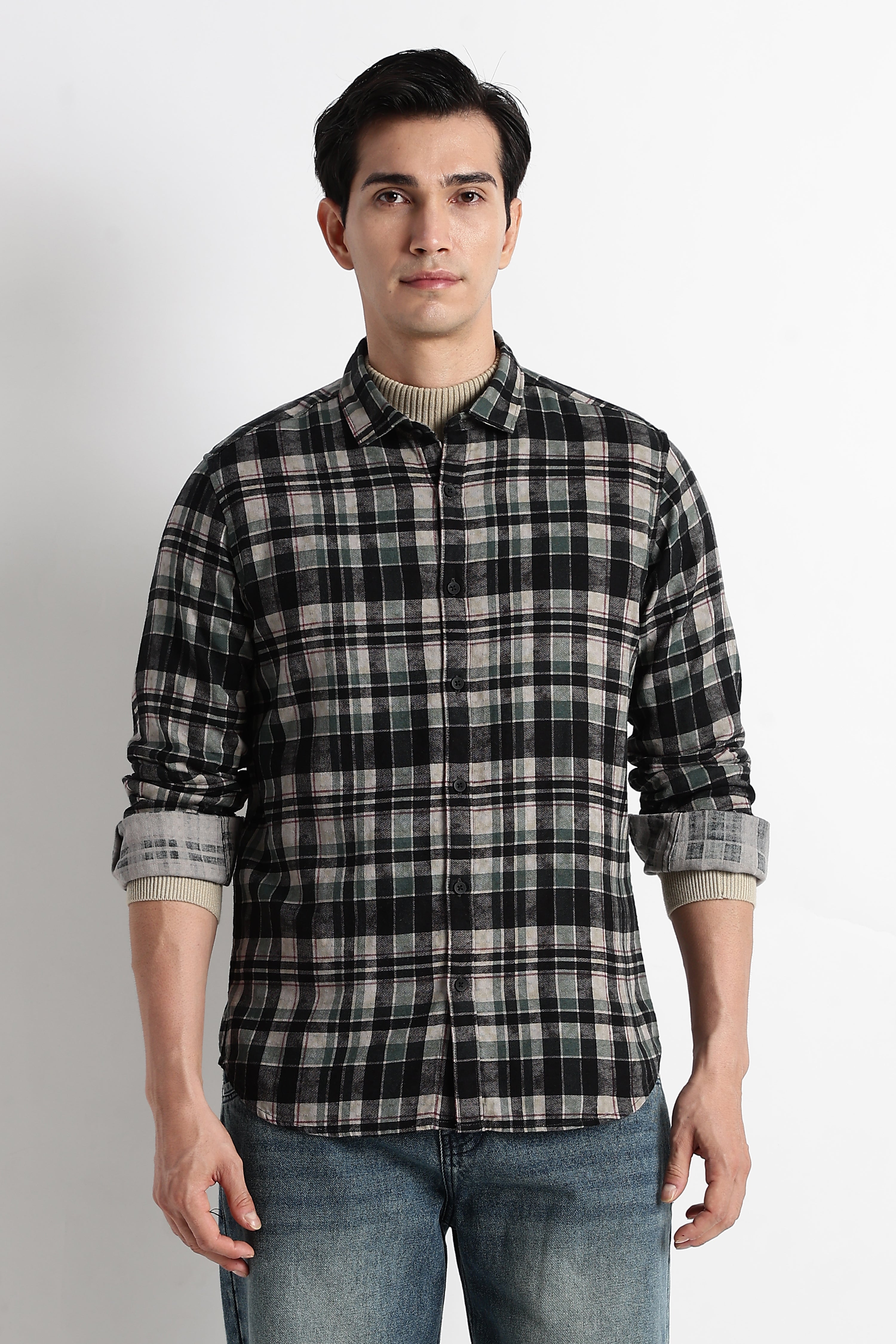 Men Heritage Check Shirt