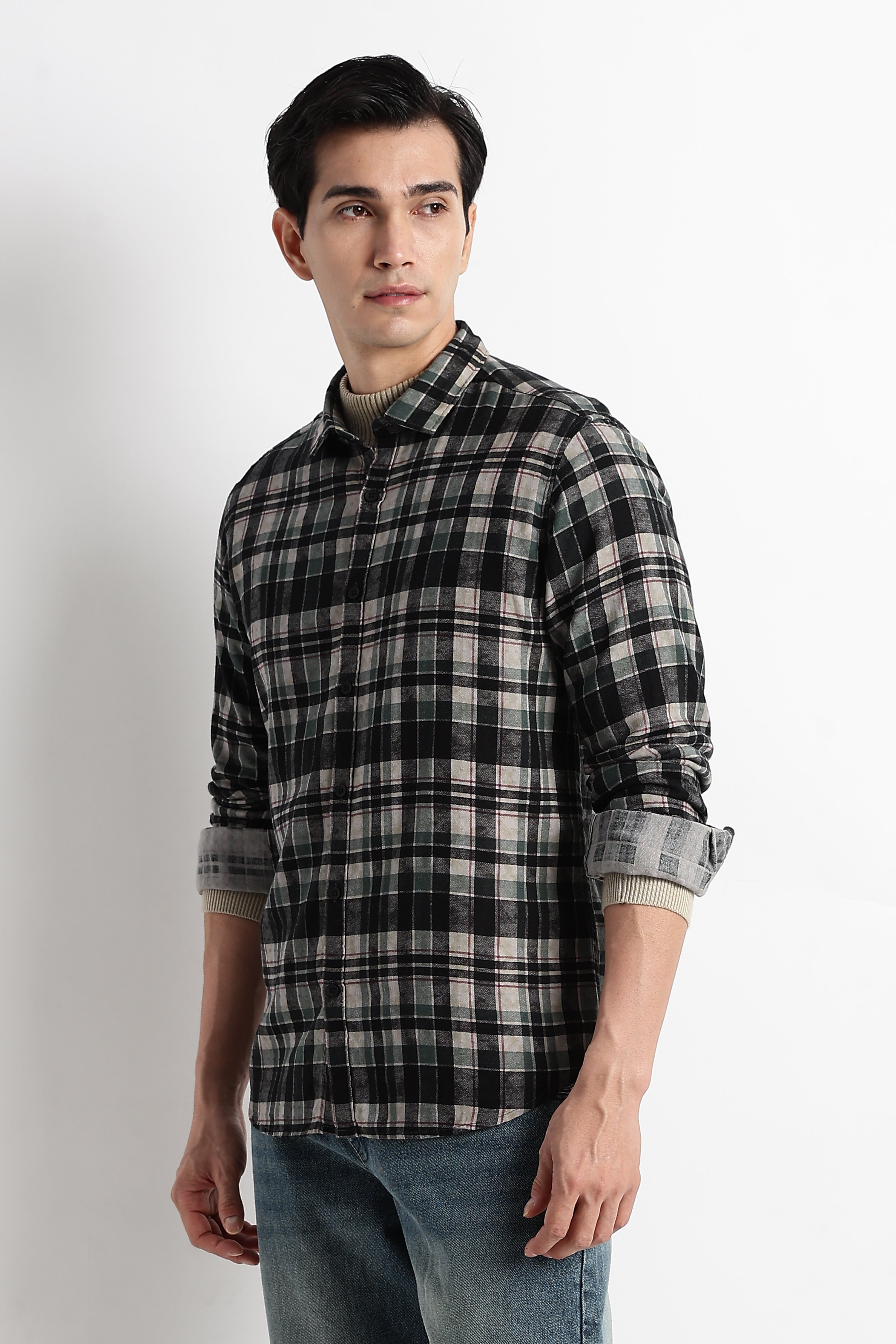 Men Heritage Check Shirt