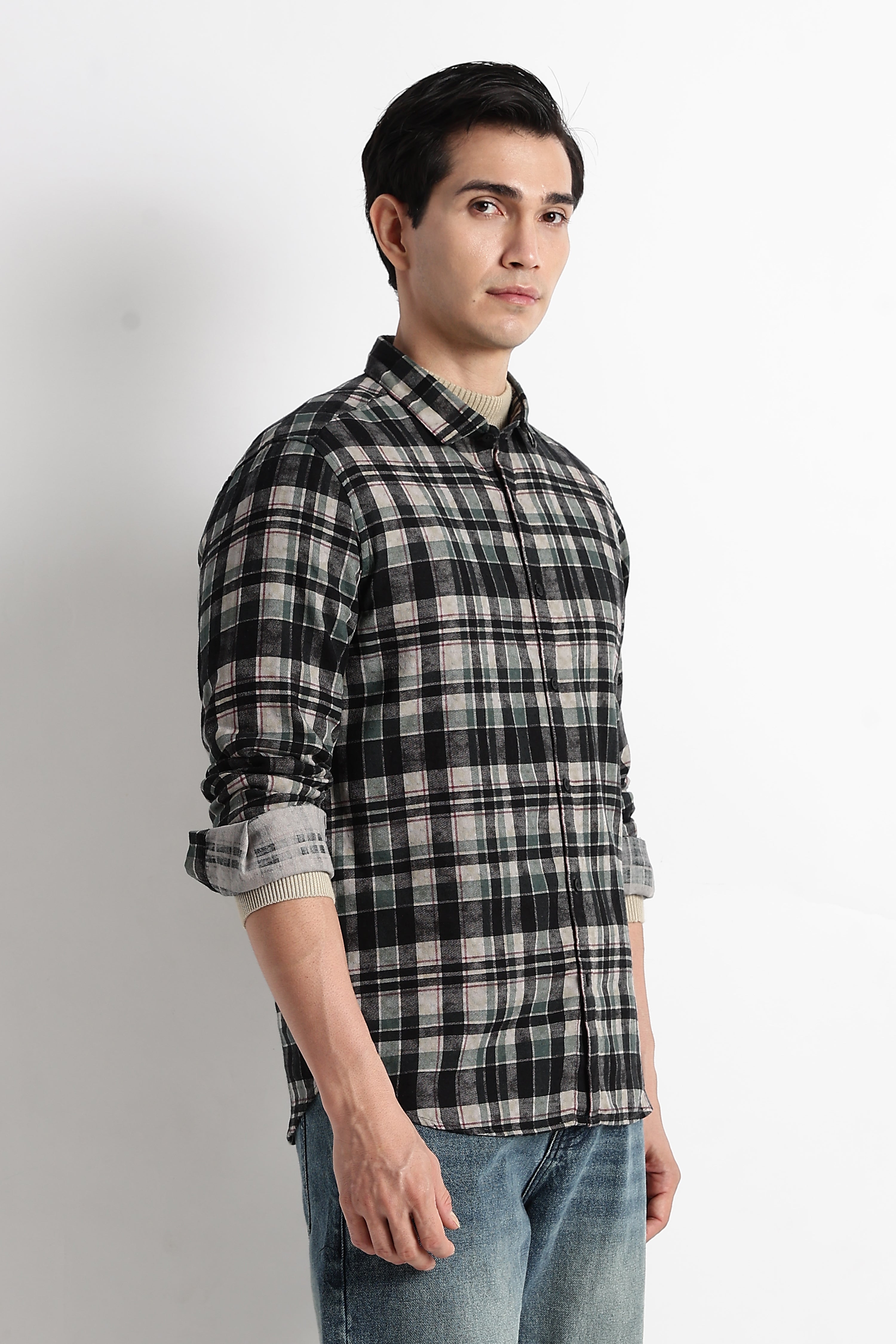 Men Heritage Check Shirt