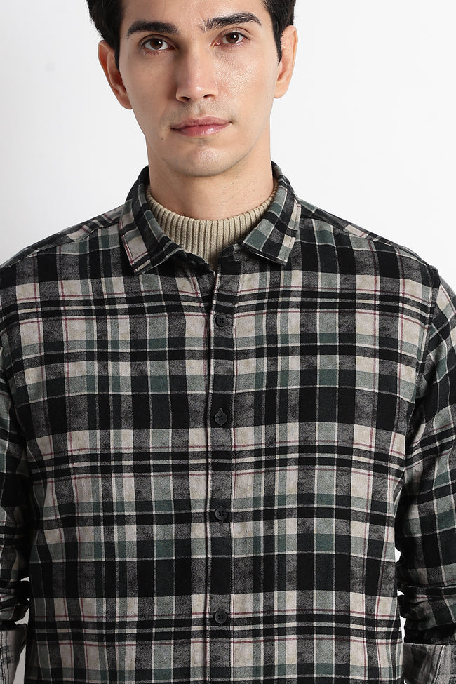 Men Heritage Check Shirt