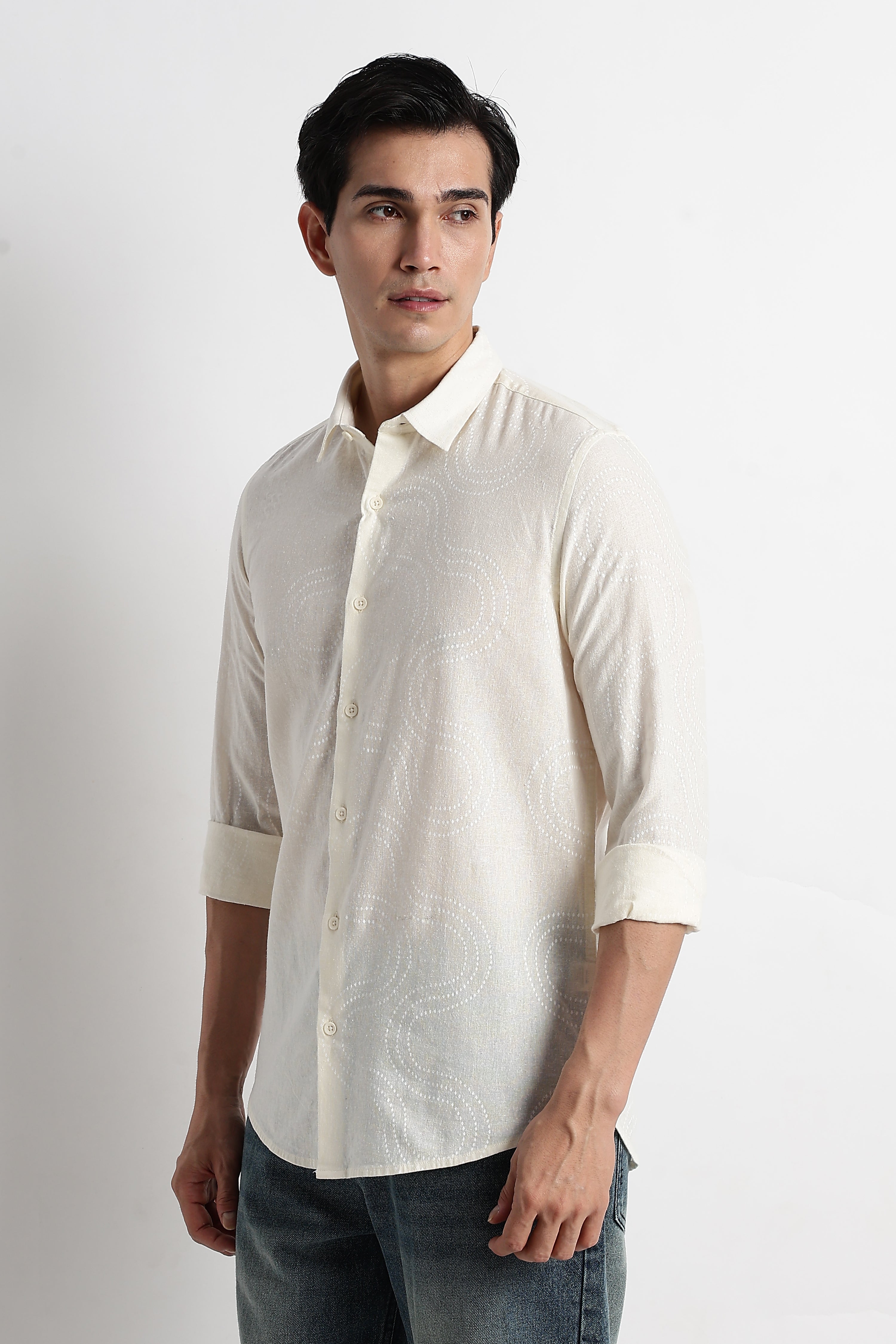 Men Embroidered Shirt