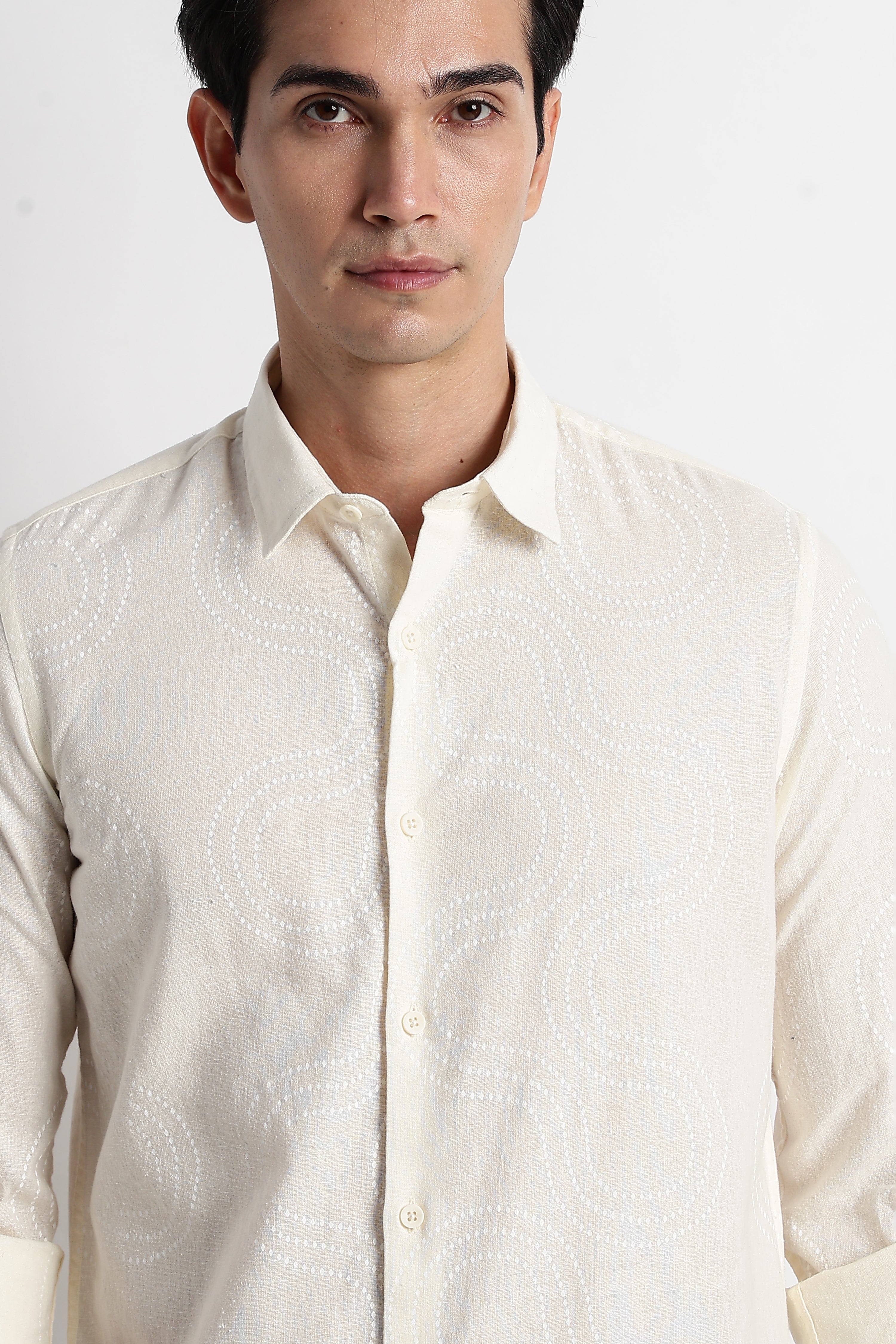 Men Embroidered Shirt