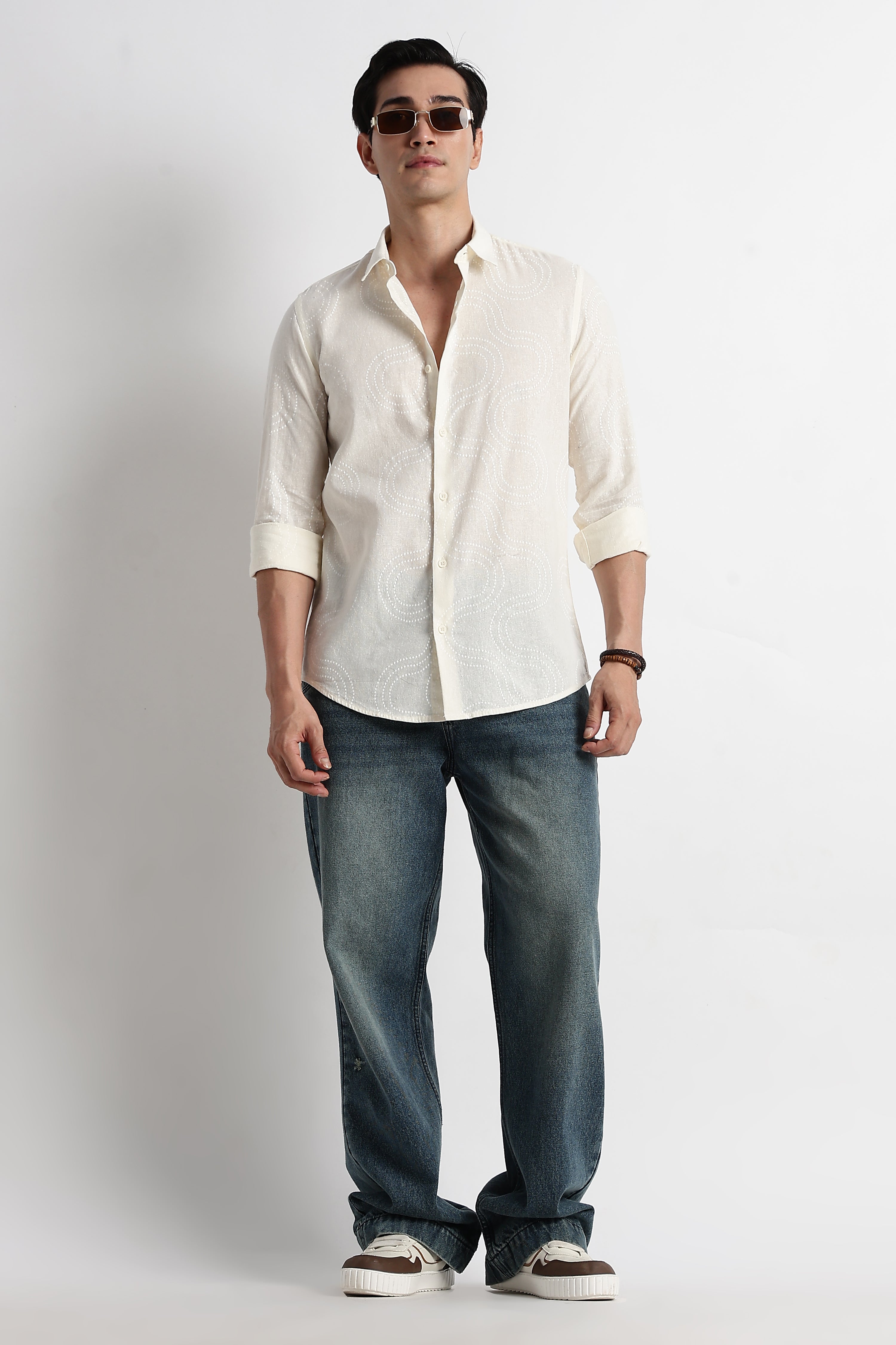 Men Embroidered Shirt