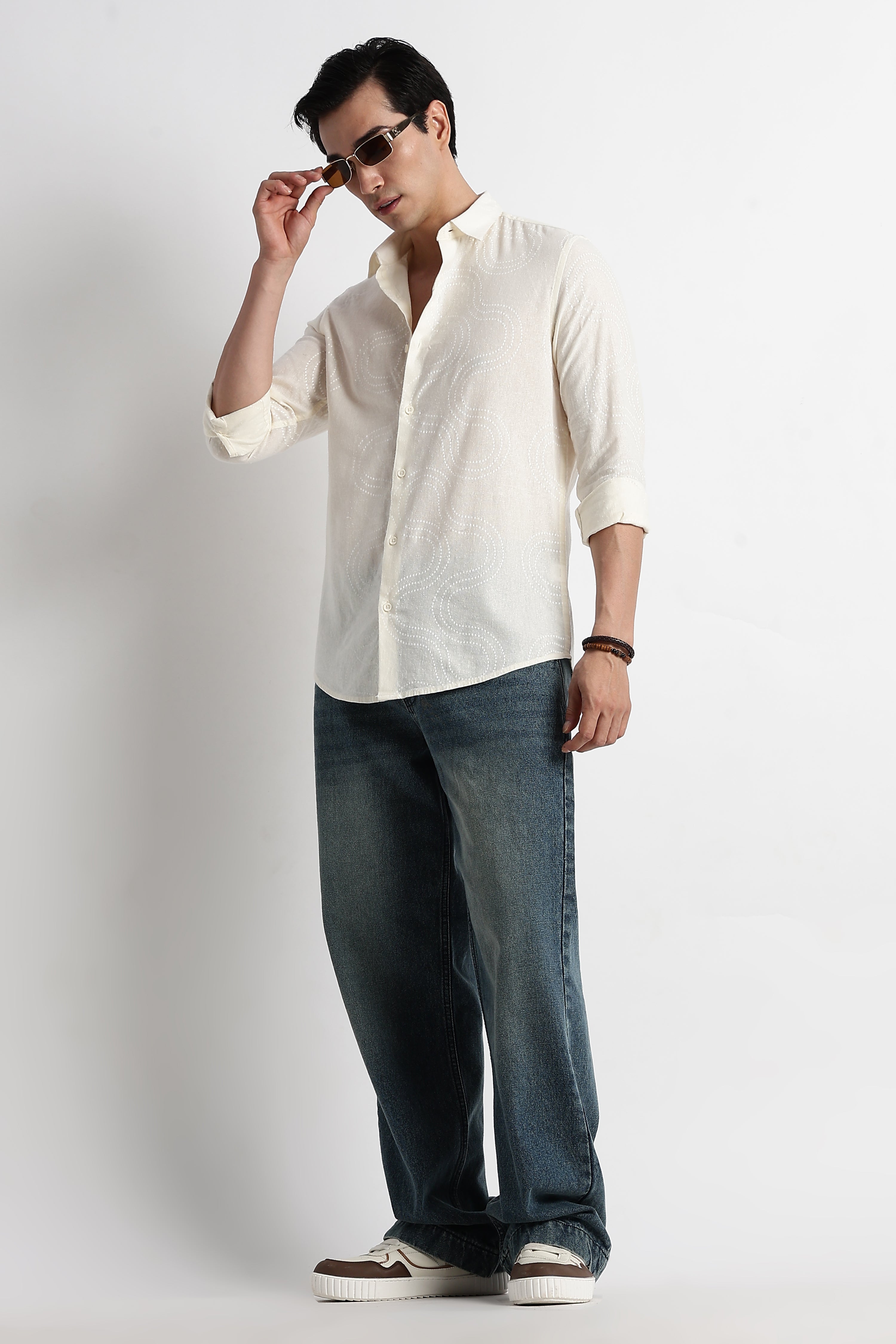 Men Embroidered Shirt