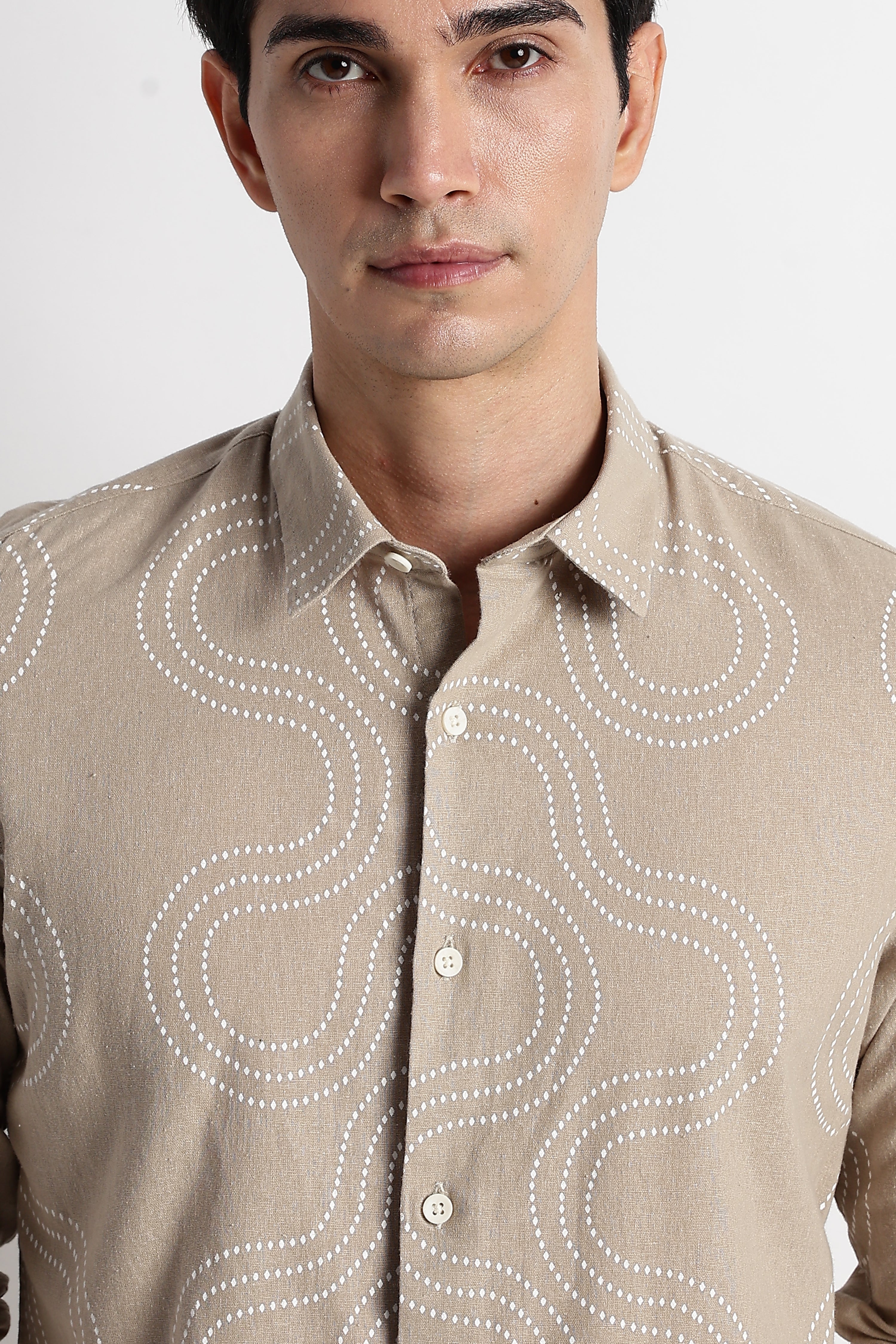 Men Embroidered Shirt
