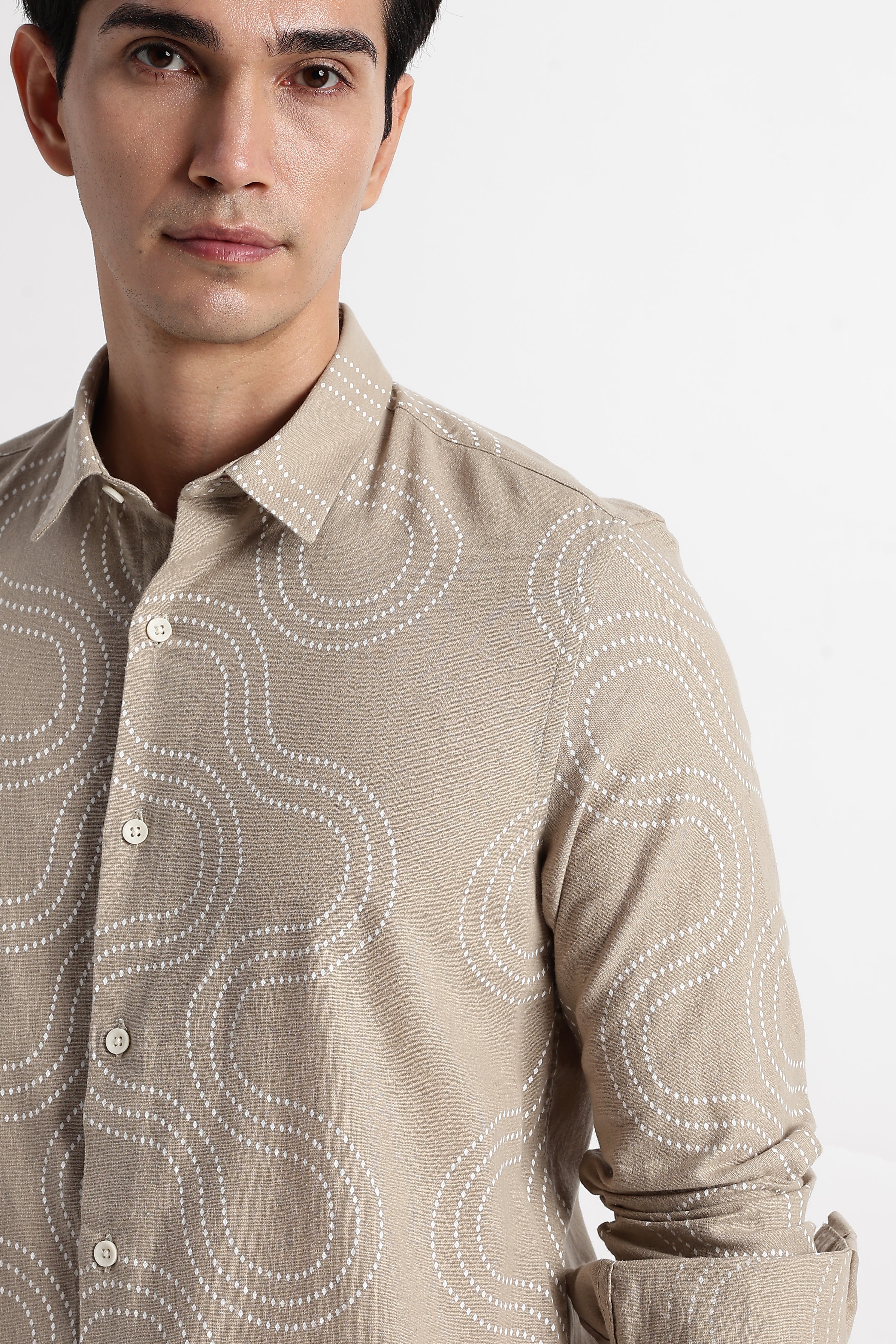 Men Embroidered Shirt