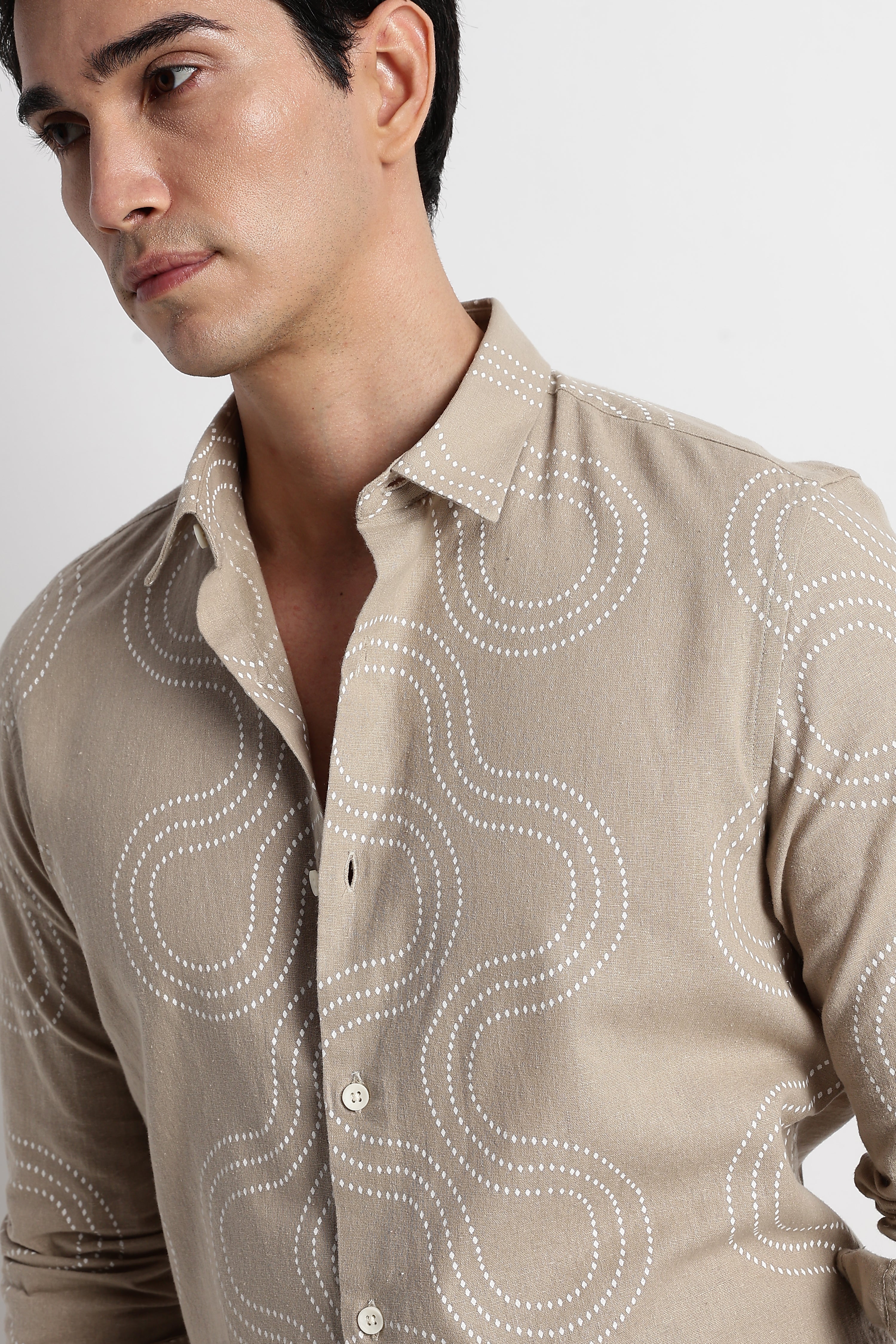 Men Embroidered Shirt