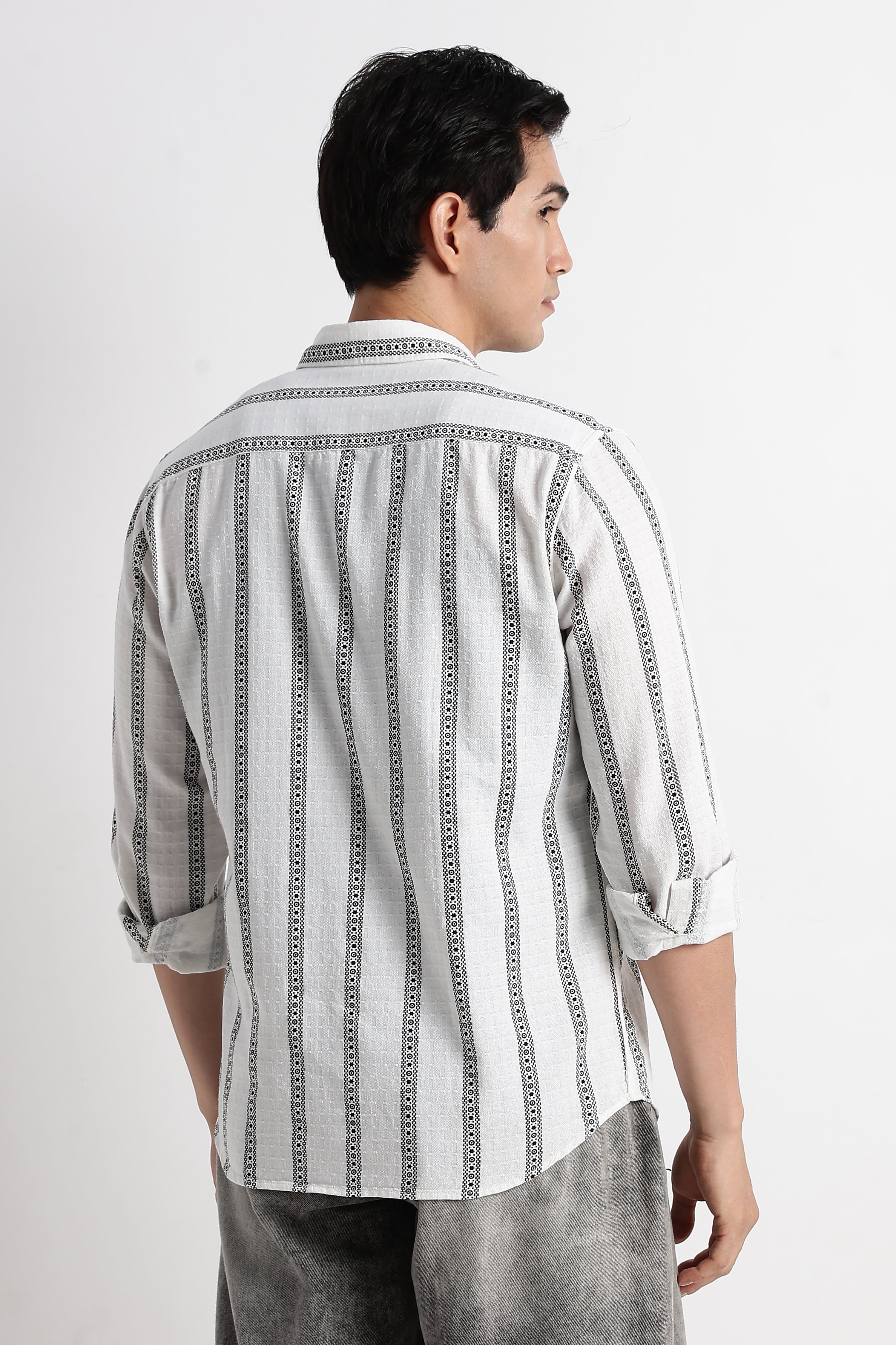 Men Heritage Stripes Shirt