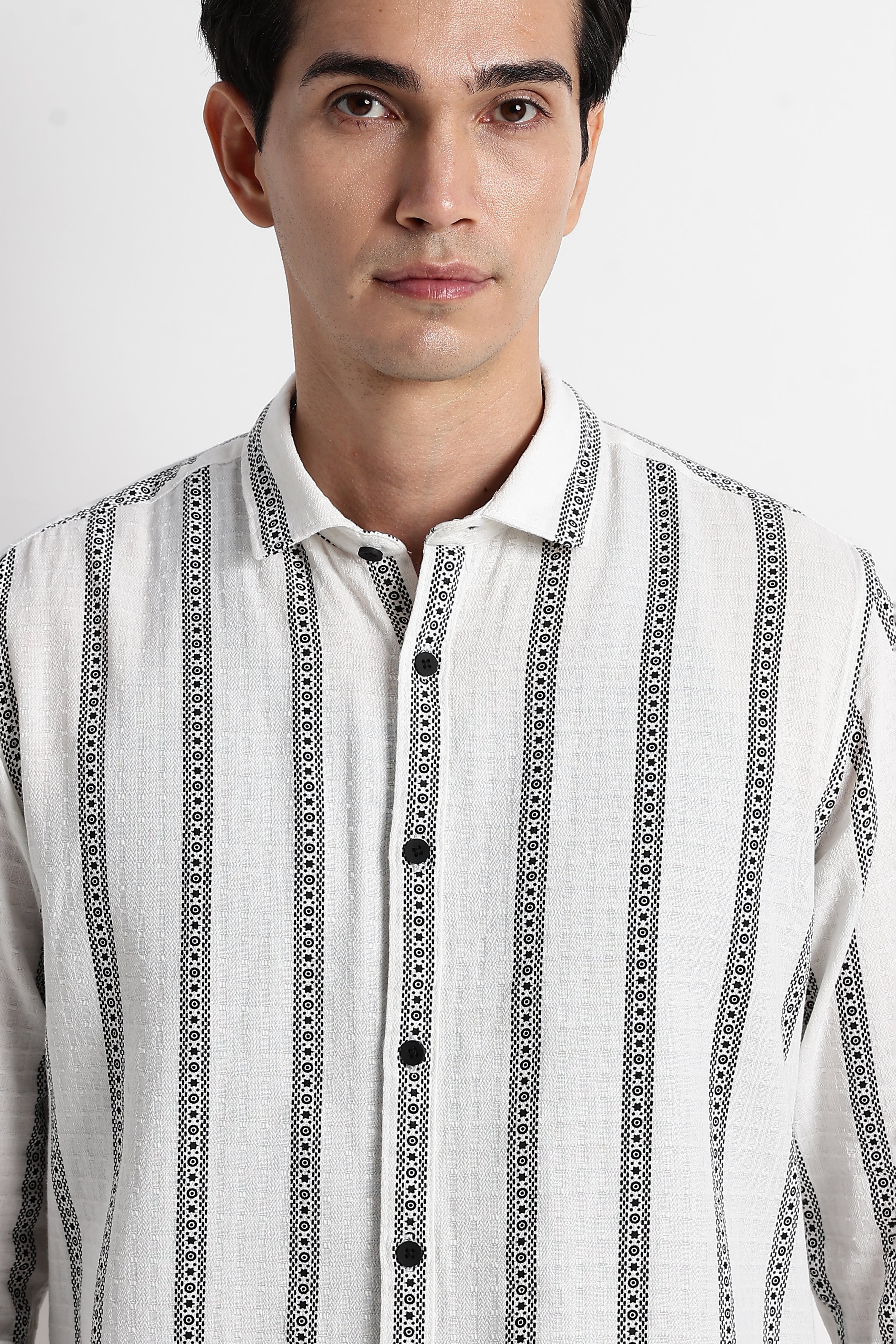 Men Heritage Stripes Shirt