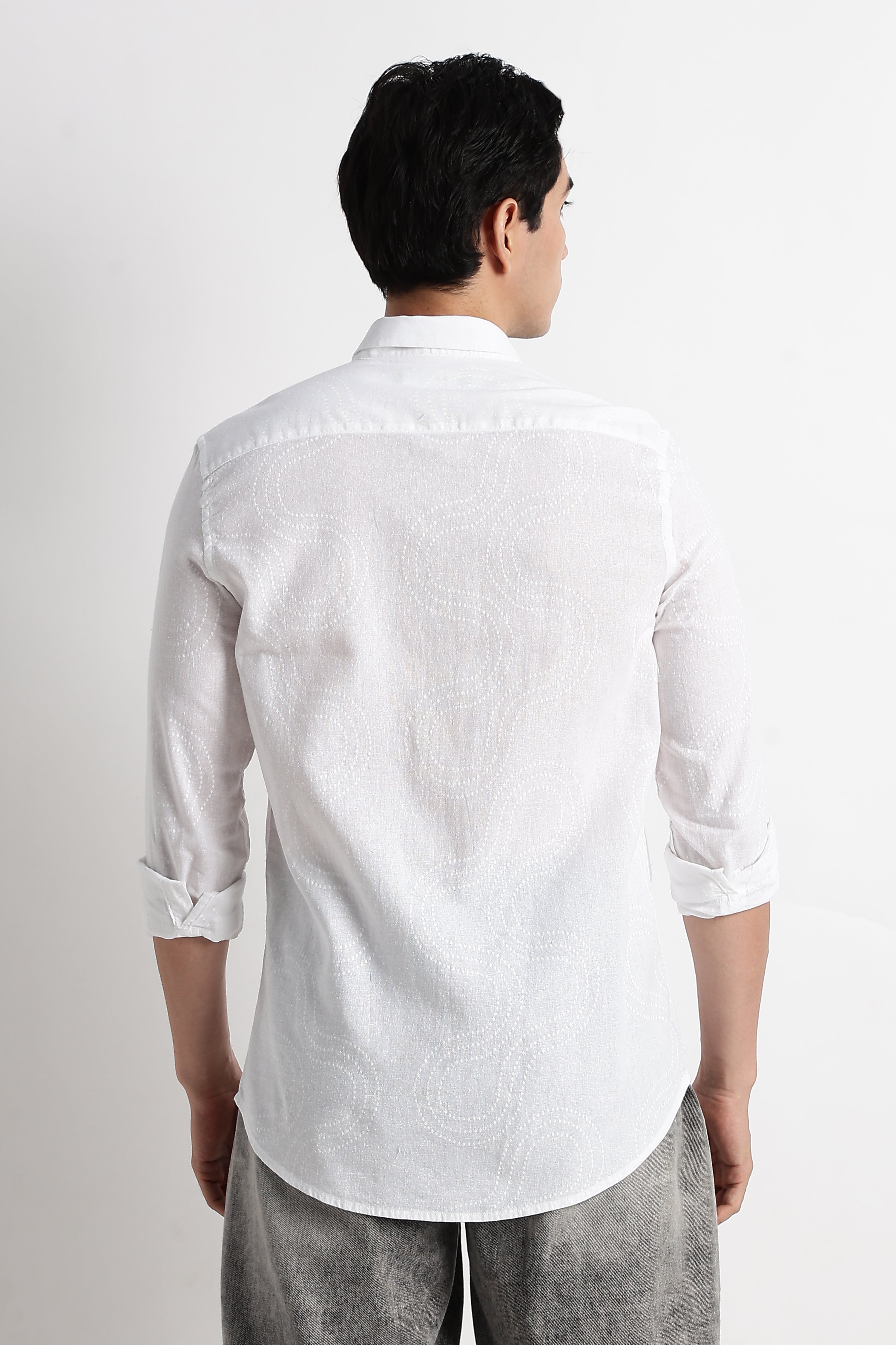 Men Embroidered Shirt