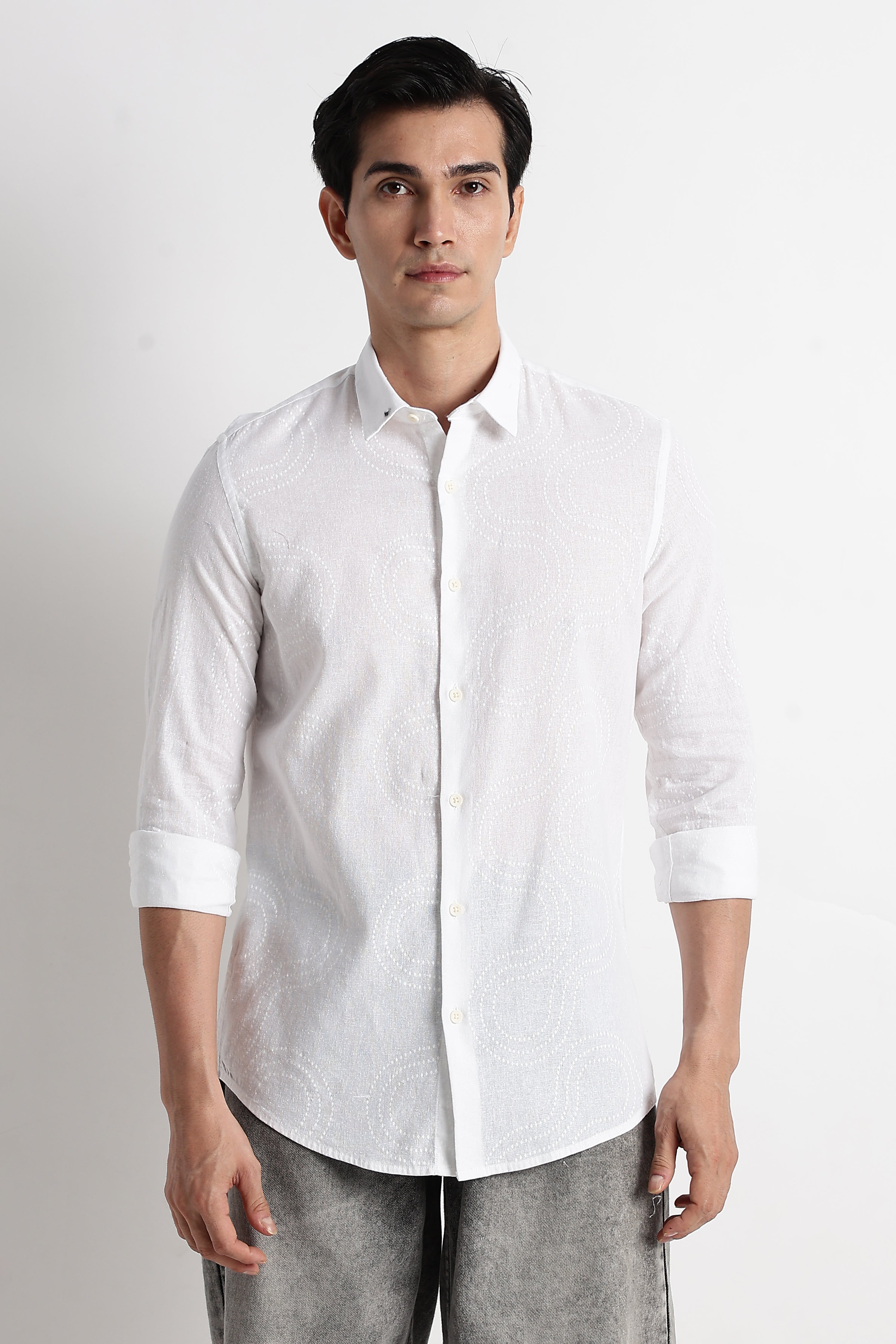 Men Embroidered Shirt