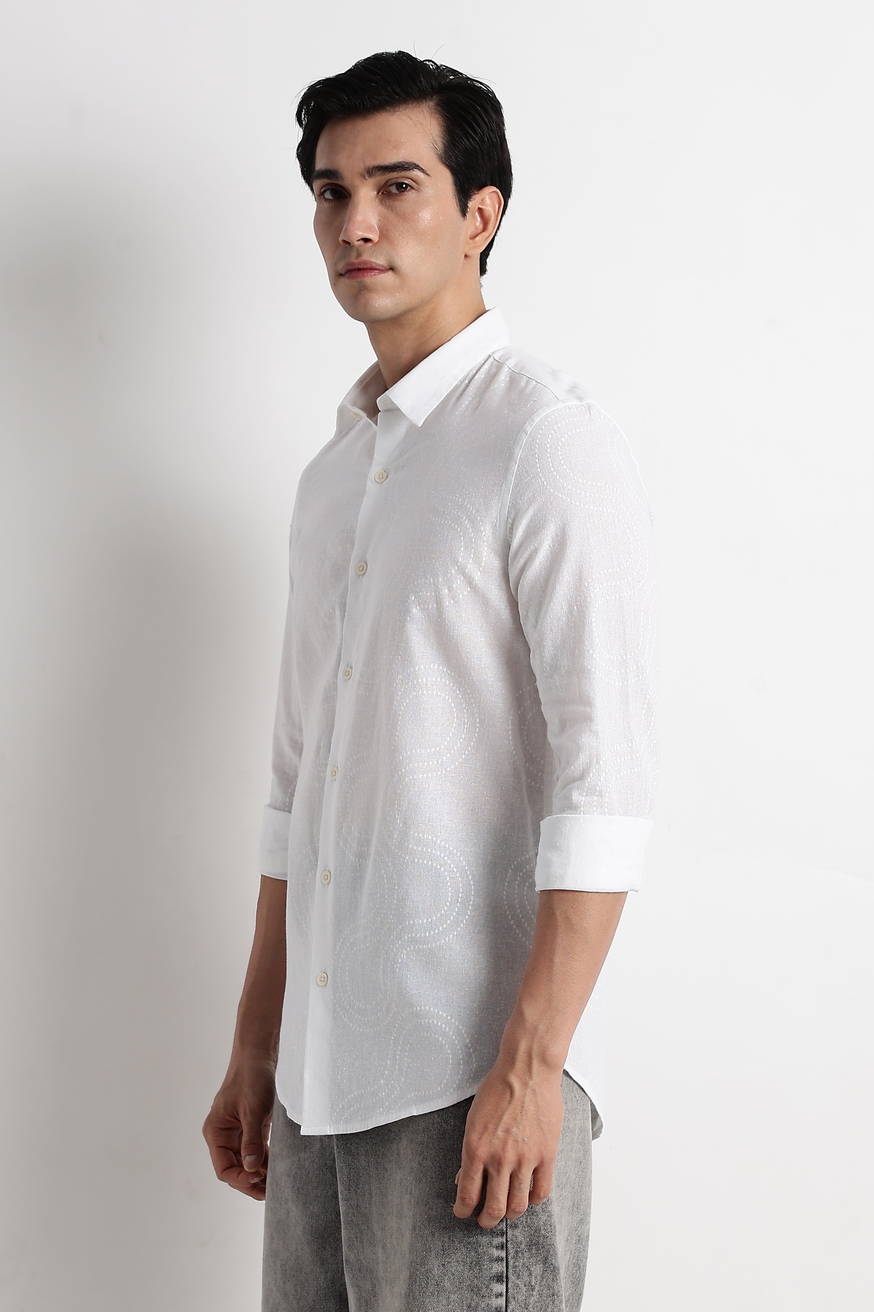 Men Embroidered Shirt