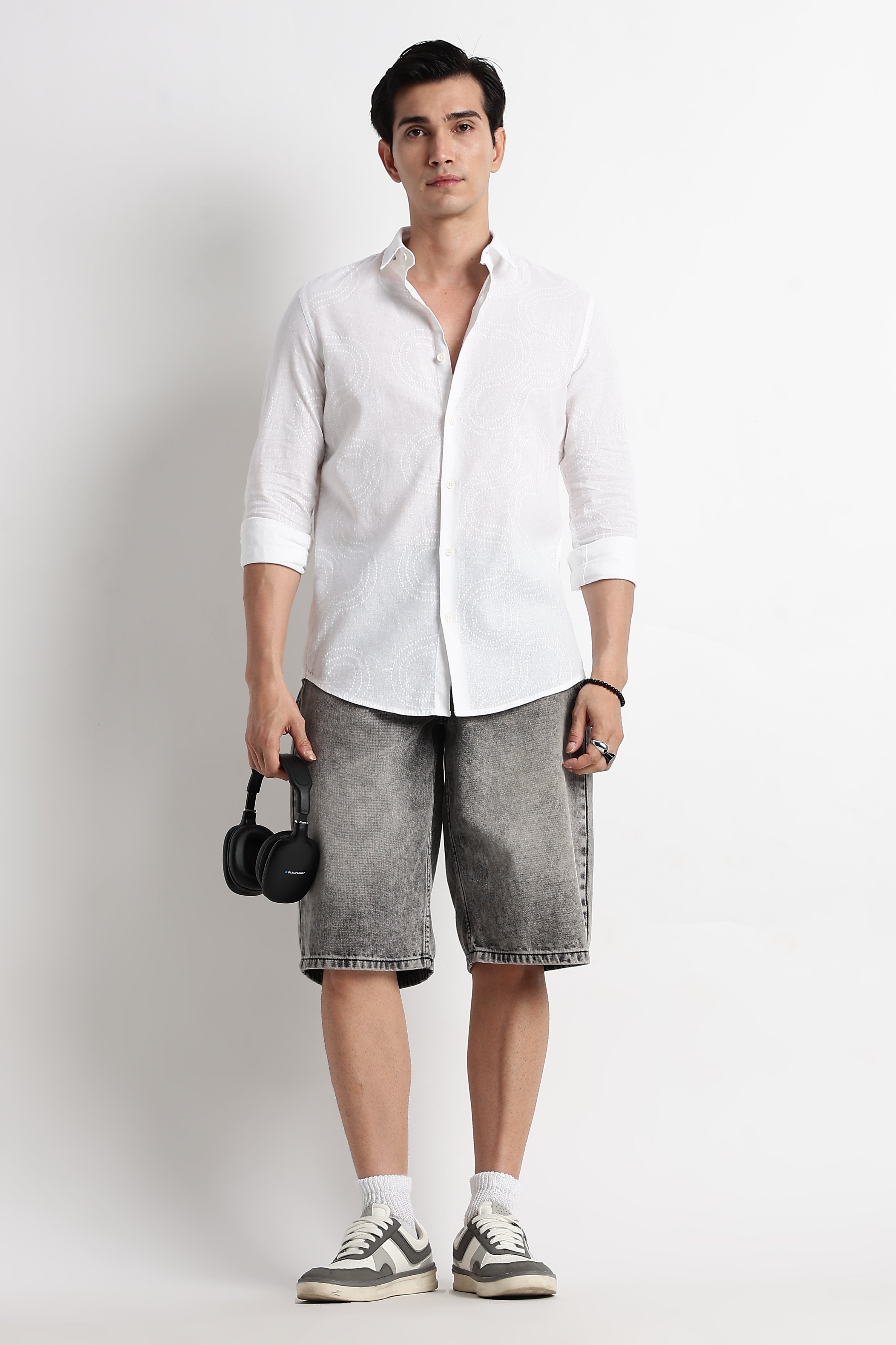 Men Embroidered Shirt