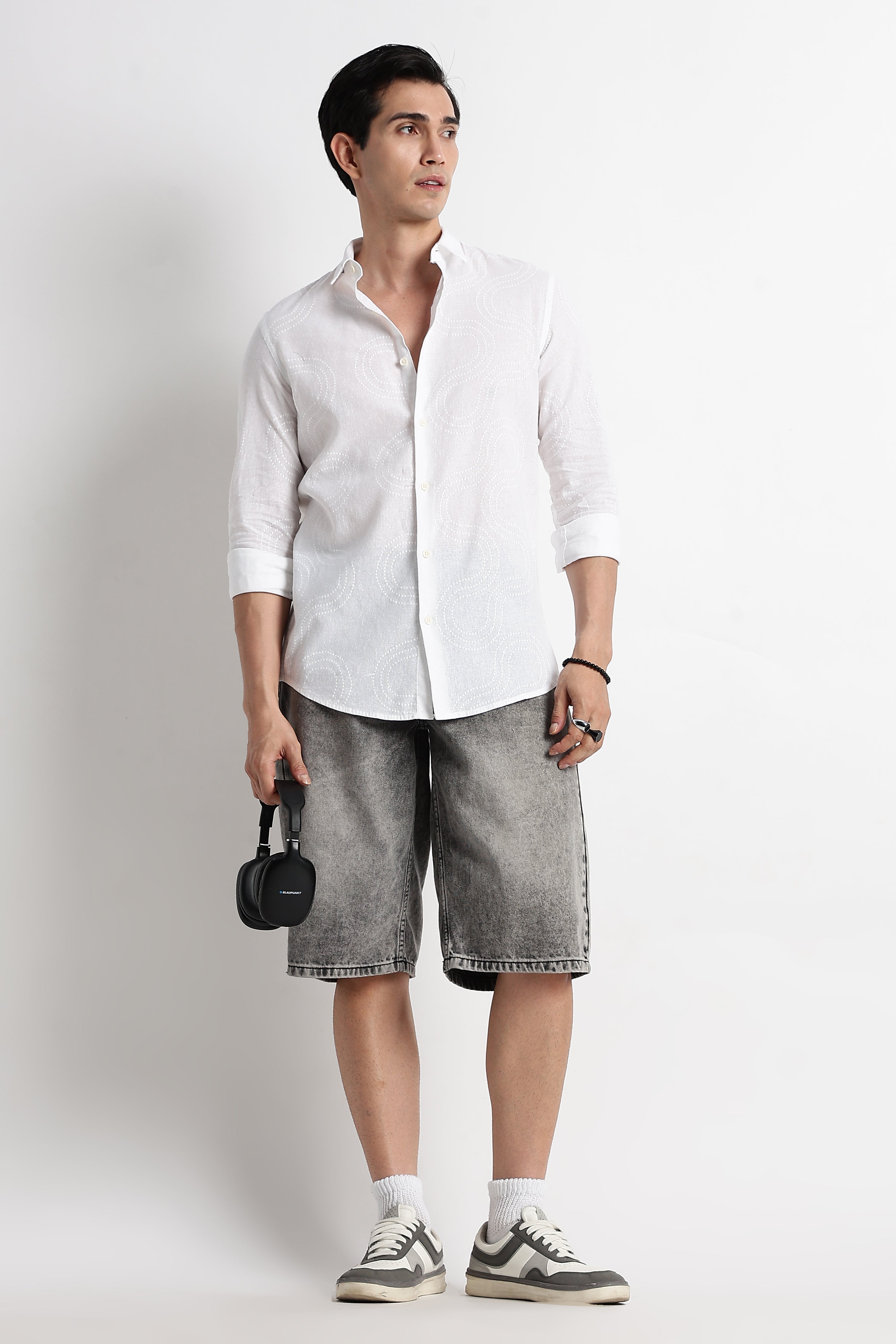Men Embroidered Shirt