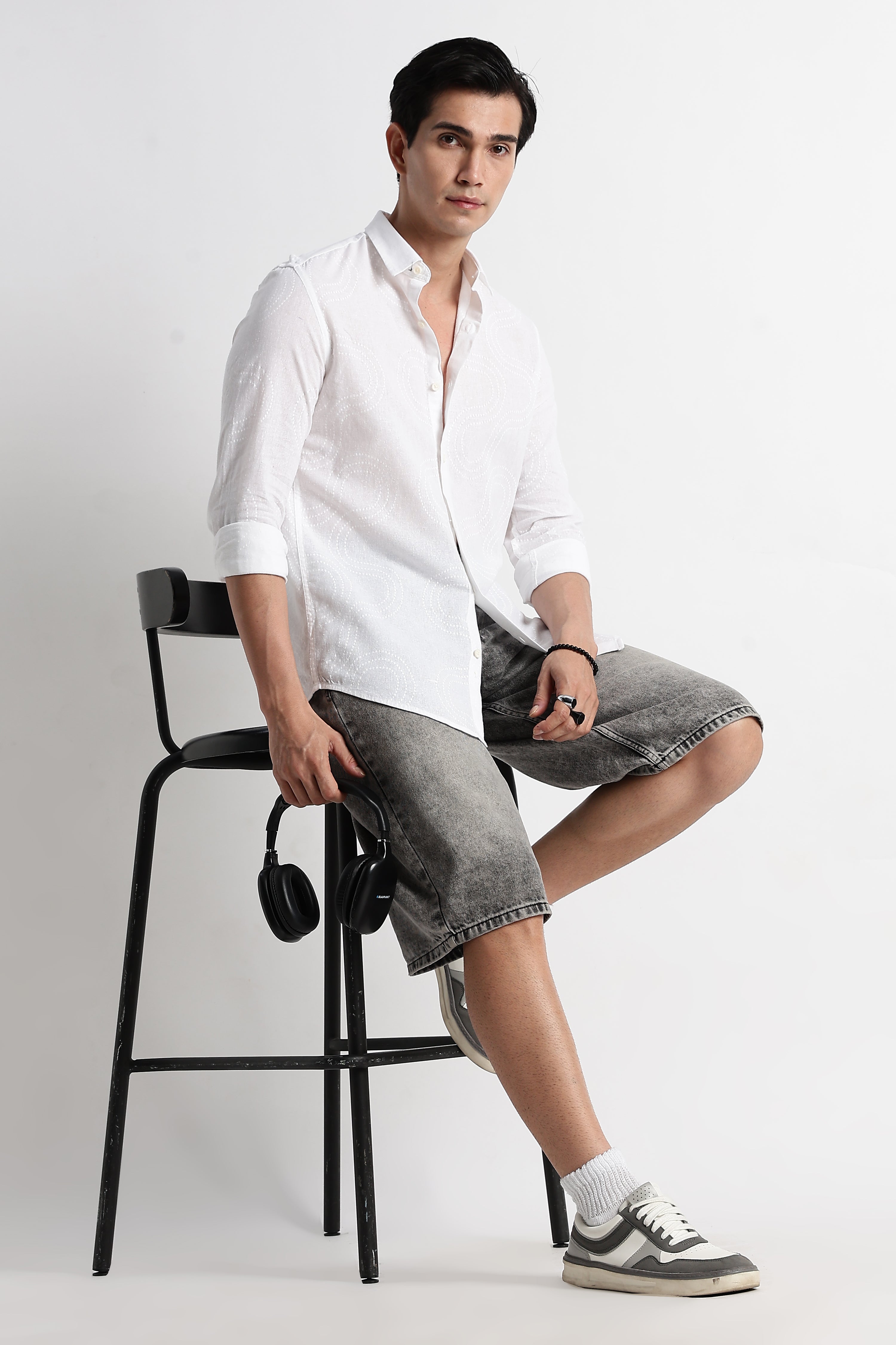 Men Embroidered Shirt