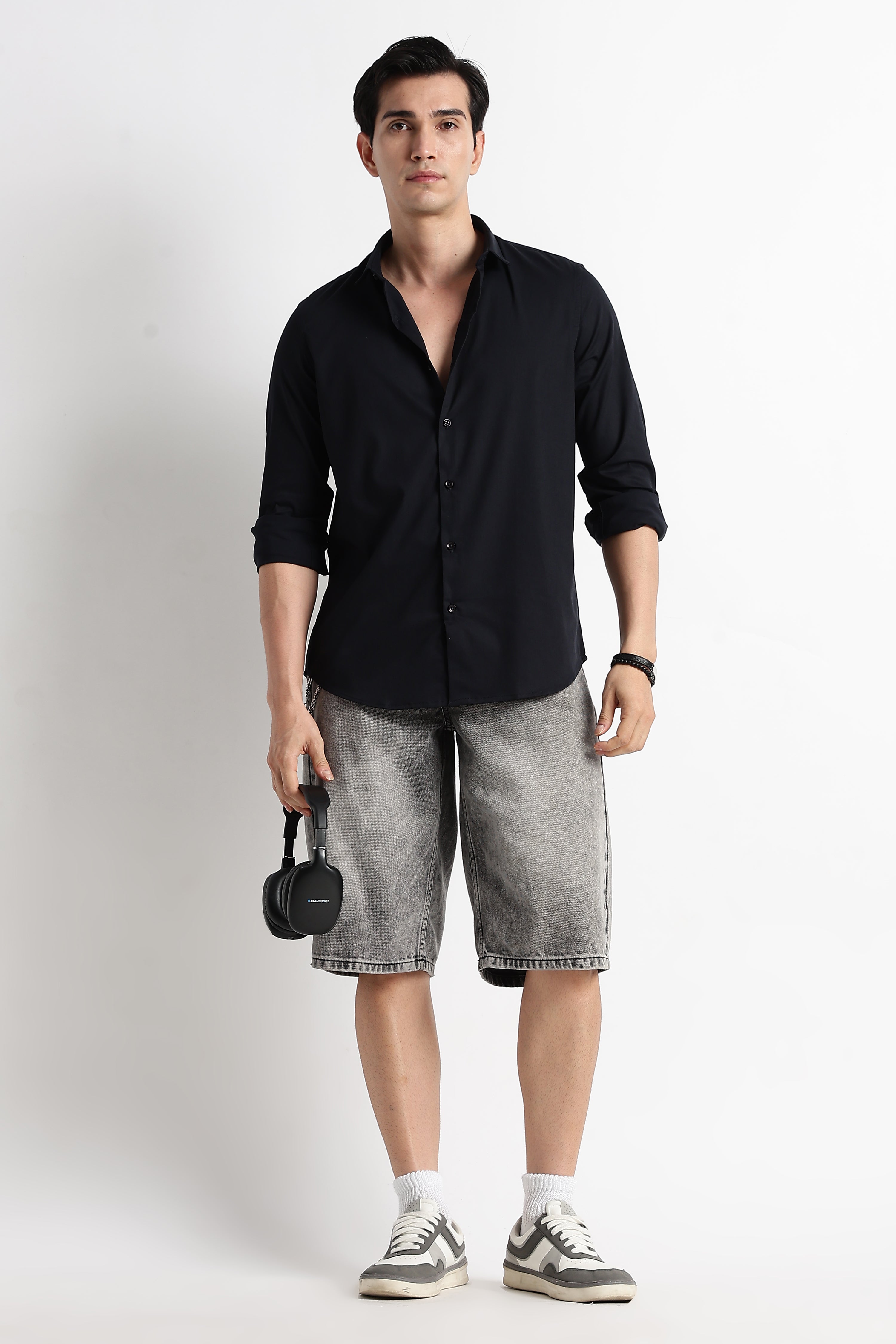 Men Essential Poly-Lycra Shirt