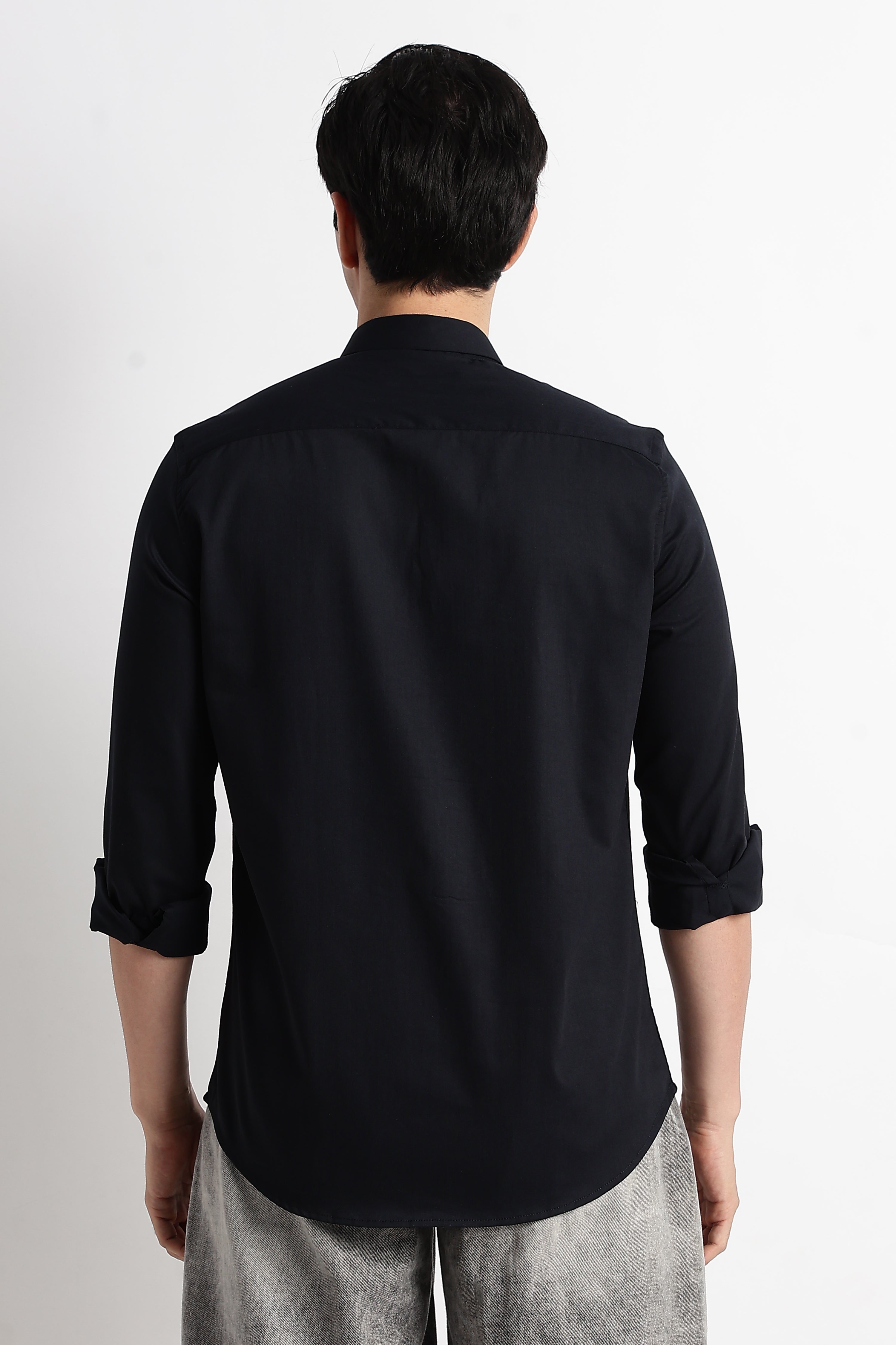 Men Essential Poly-Lycra Shirt