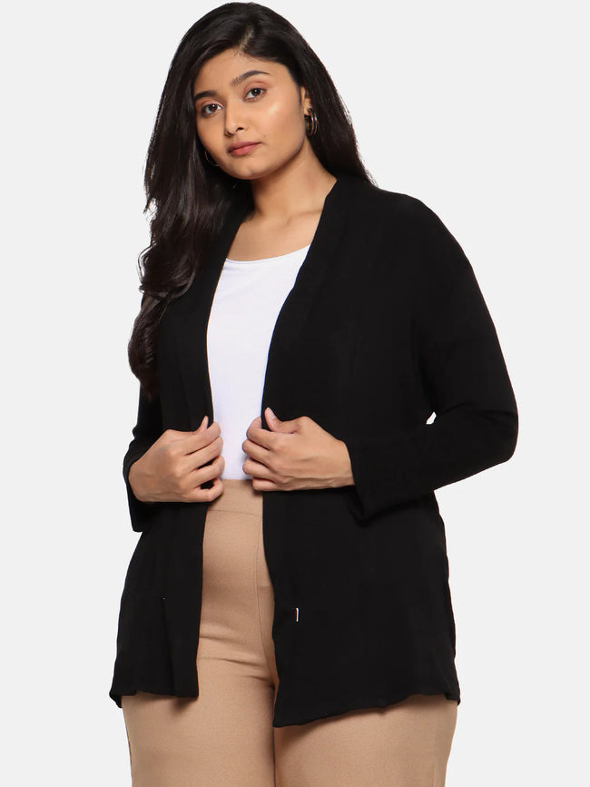 Women Black Shrug