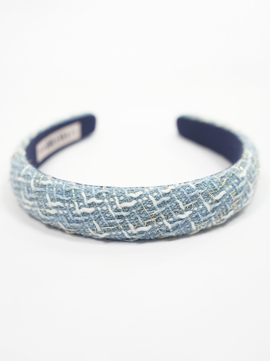 Women Multi Tweed Puff Hair Band