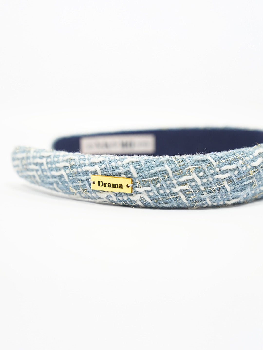 Women Multi Tweed Puff Hair Band