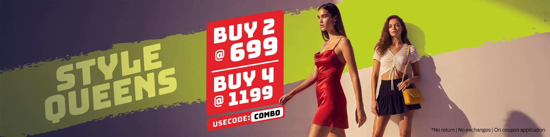 Product promotion banner