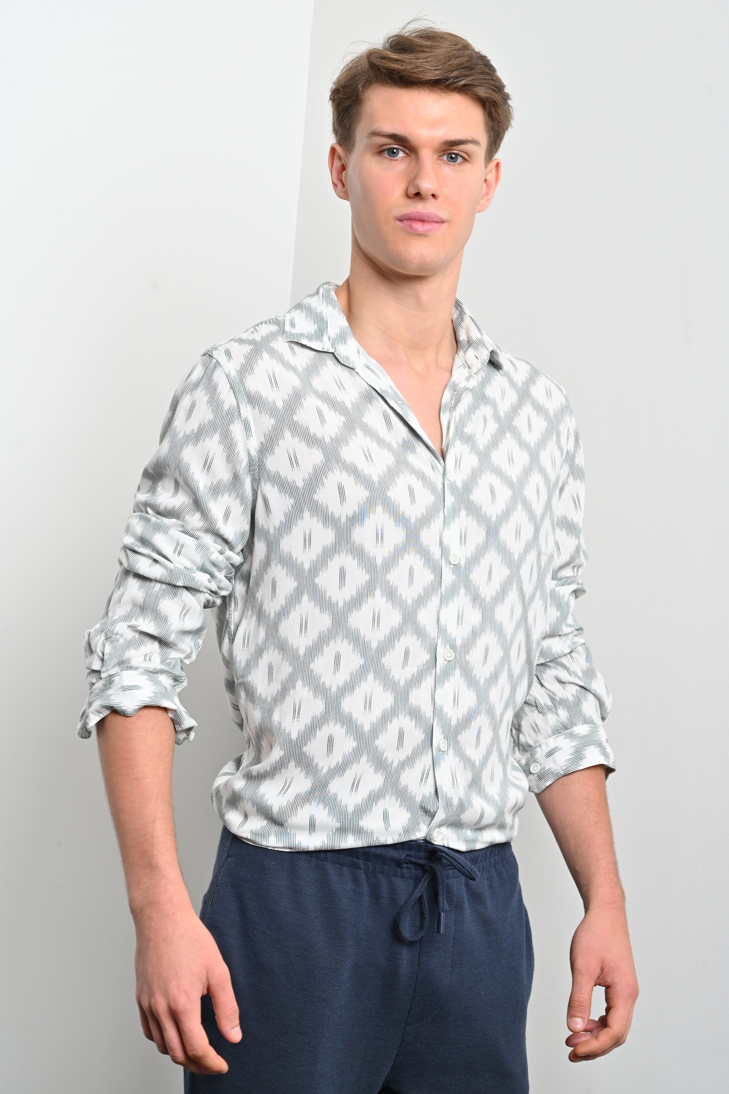 Men Viscose Printed Shirt