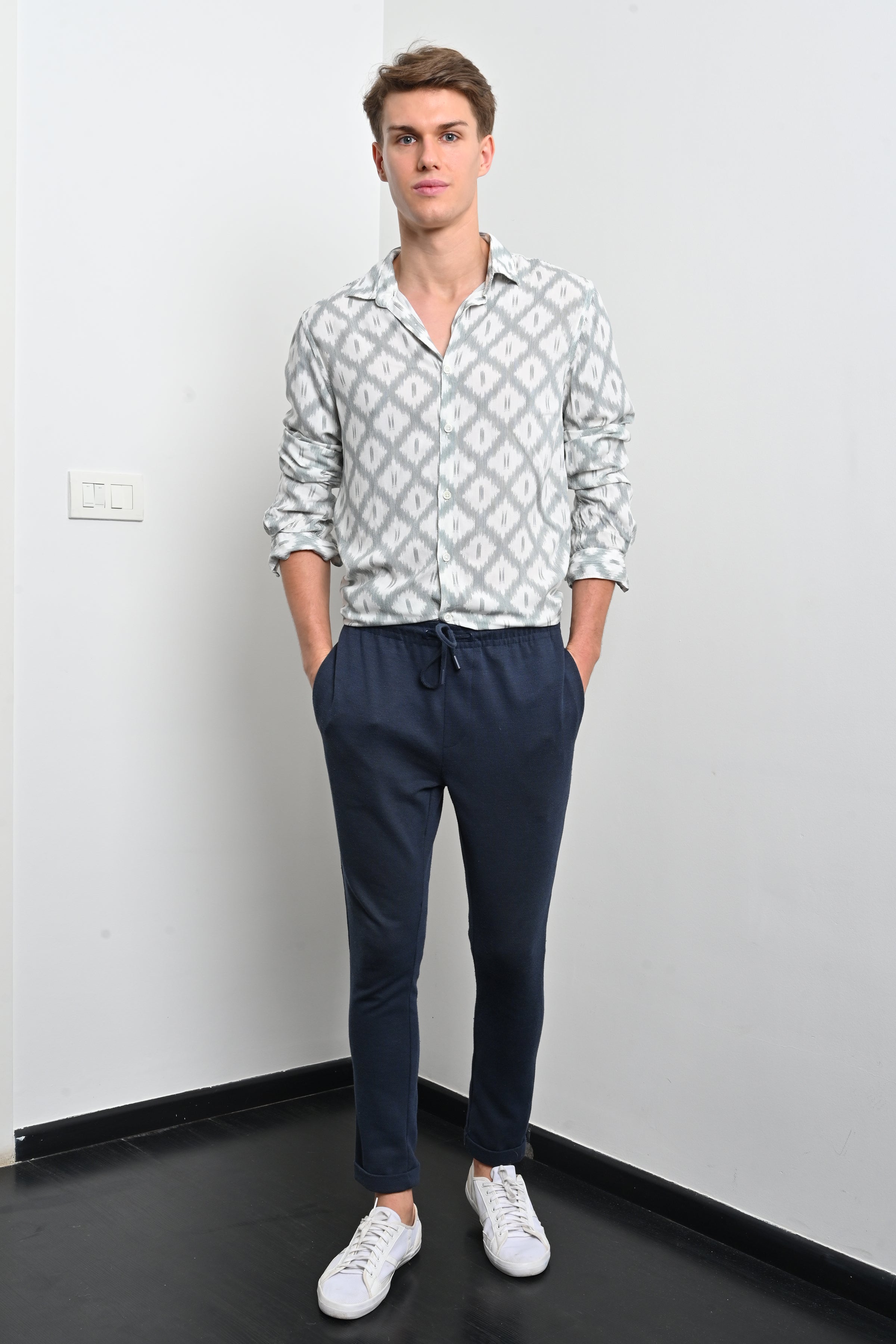 Men Viscose Printed Shirt