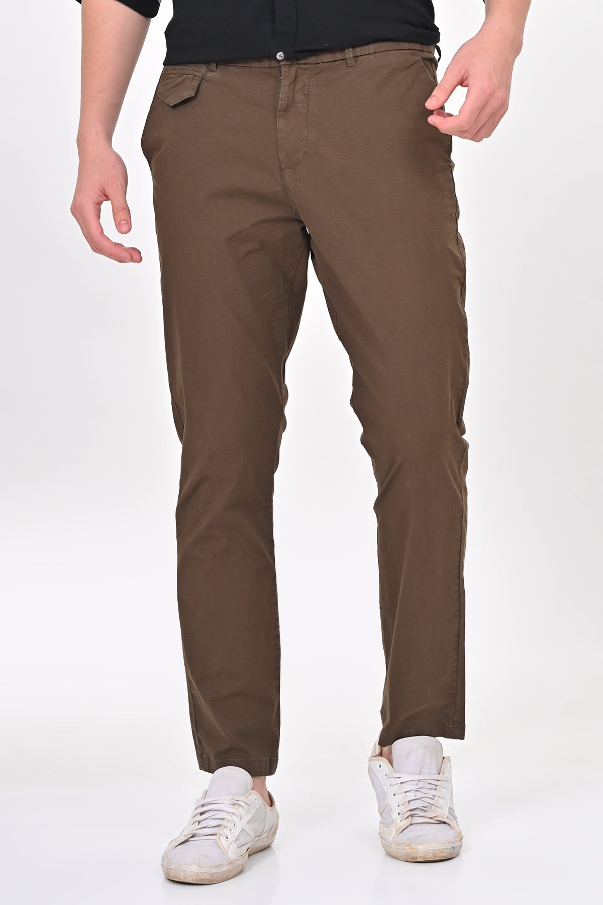 Men Cotton Stretch Chinos