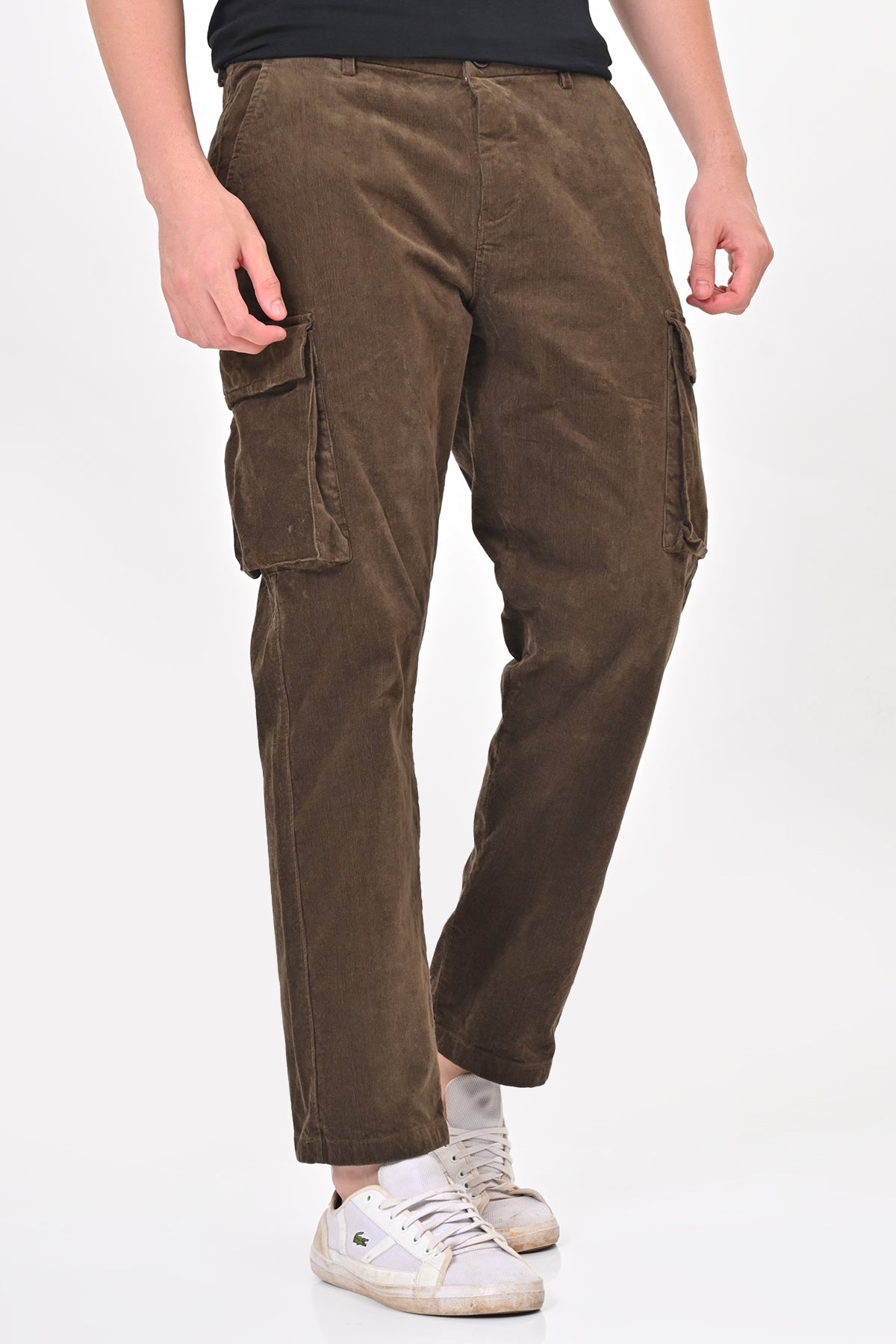Men Corduroy Cargo Trouser