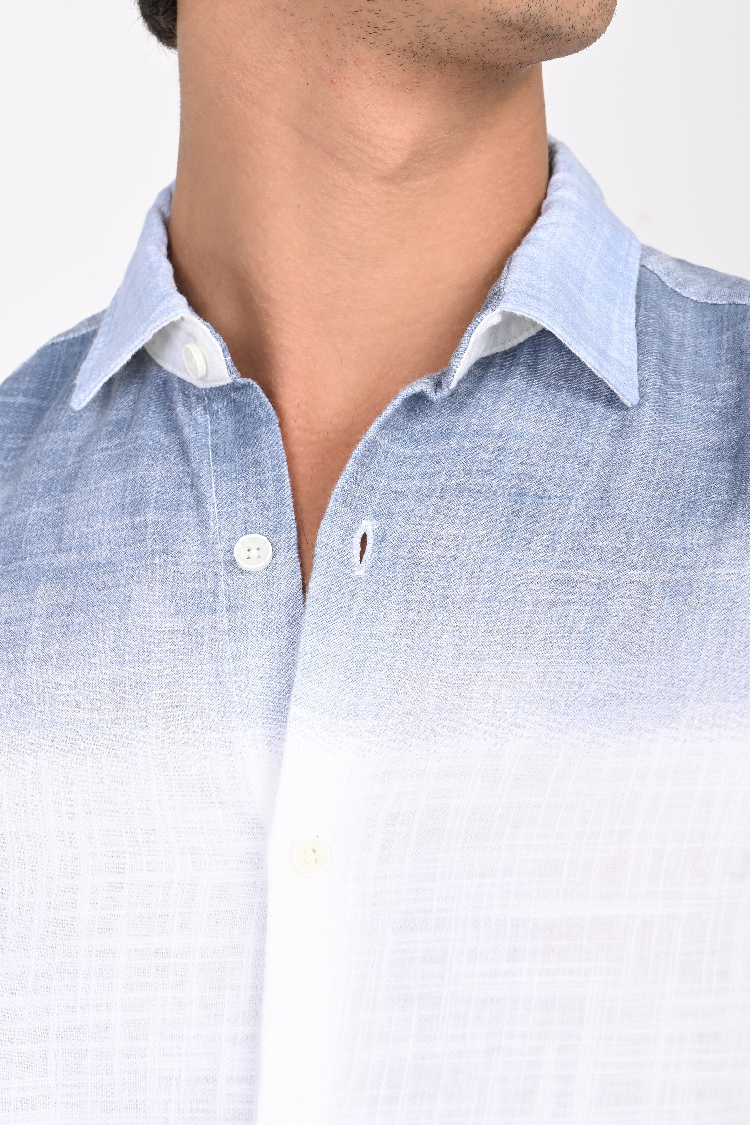 Men Printed Ombre Shirt