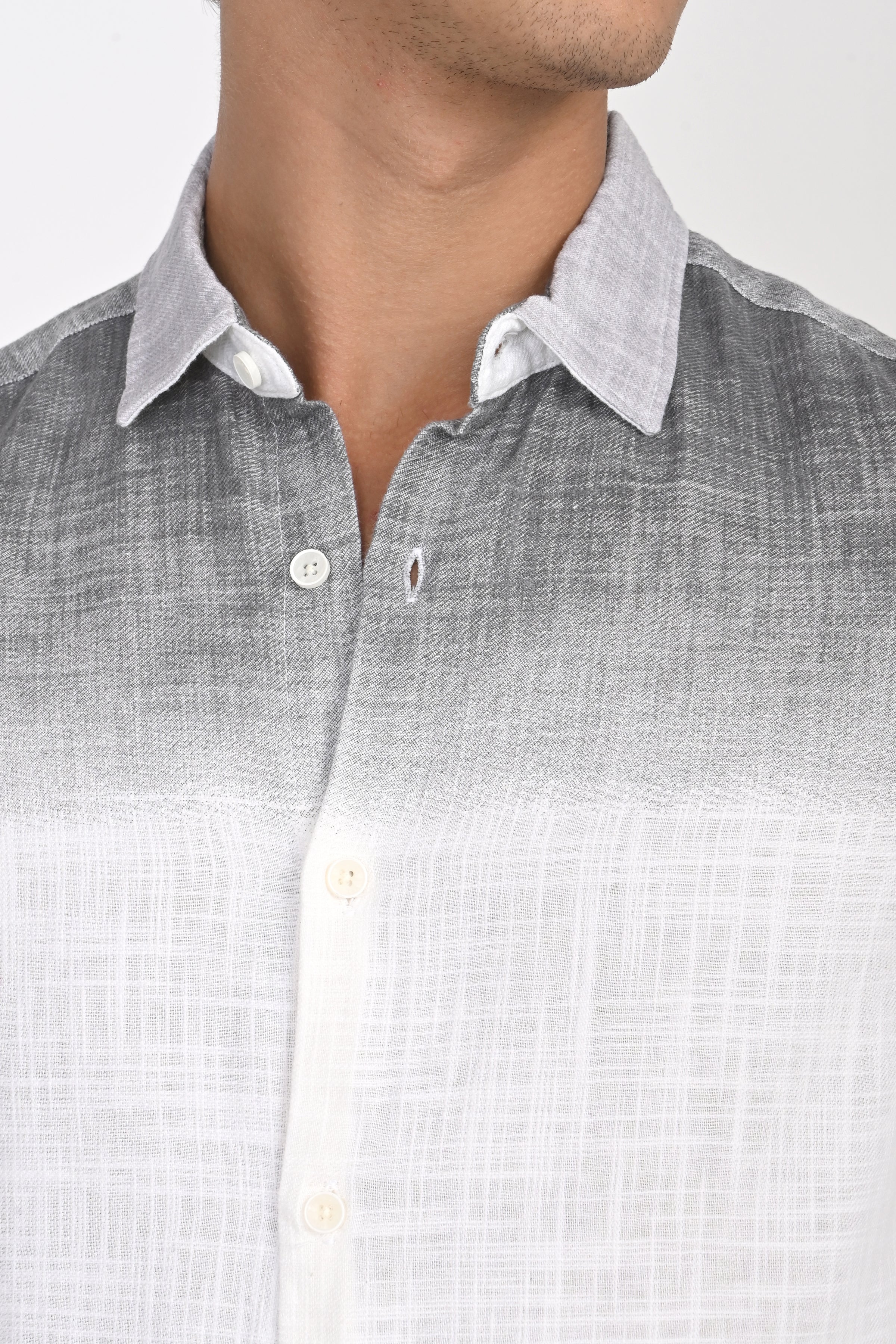Men Printed Ombre Shirt
