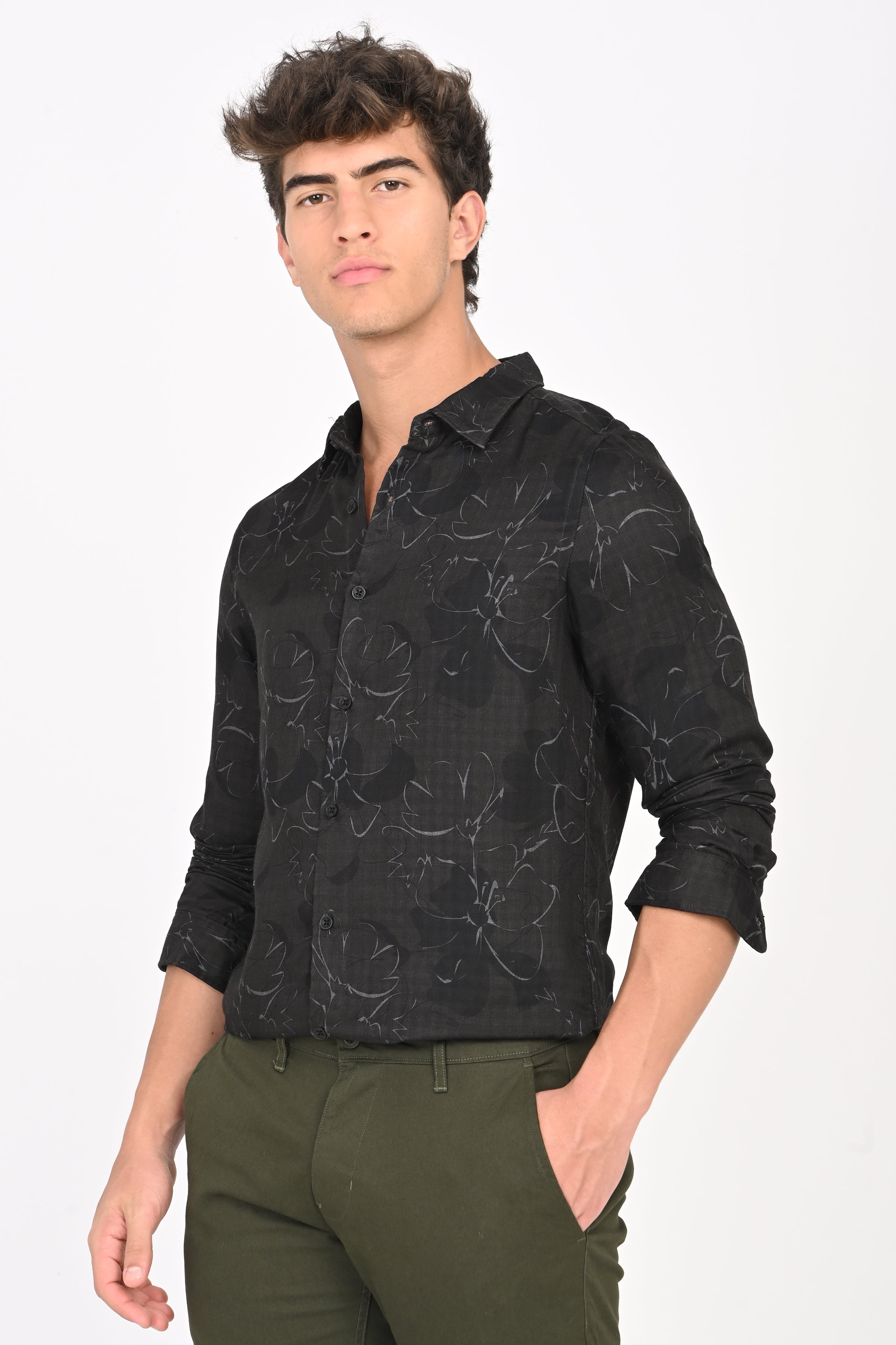 Men Digital Print Shirt