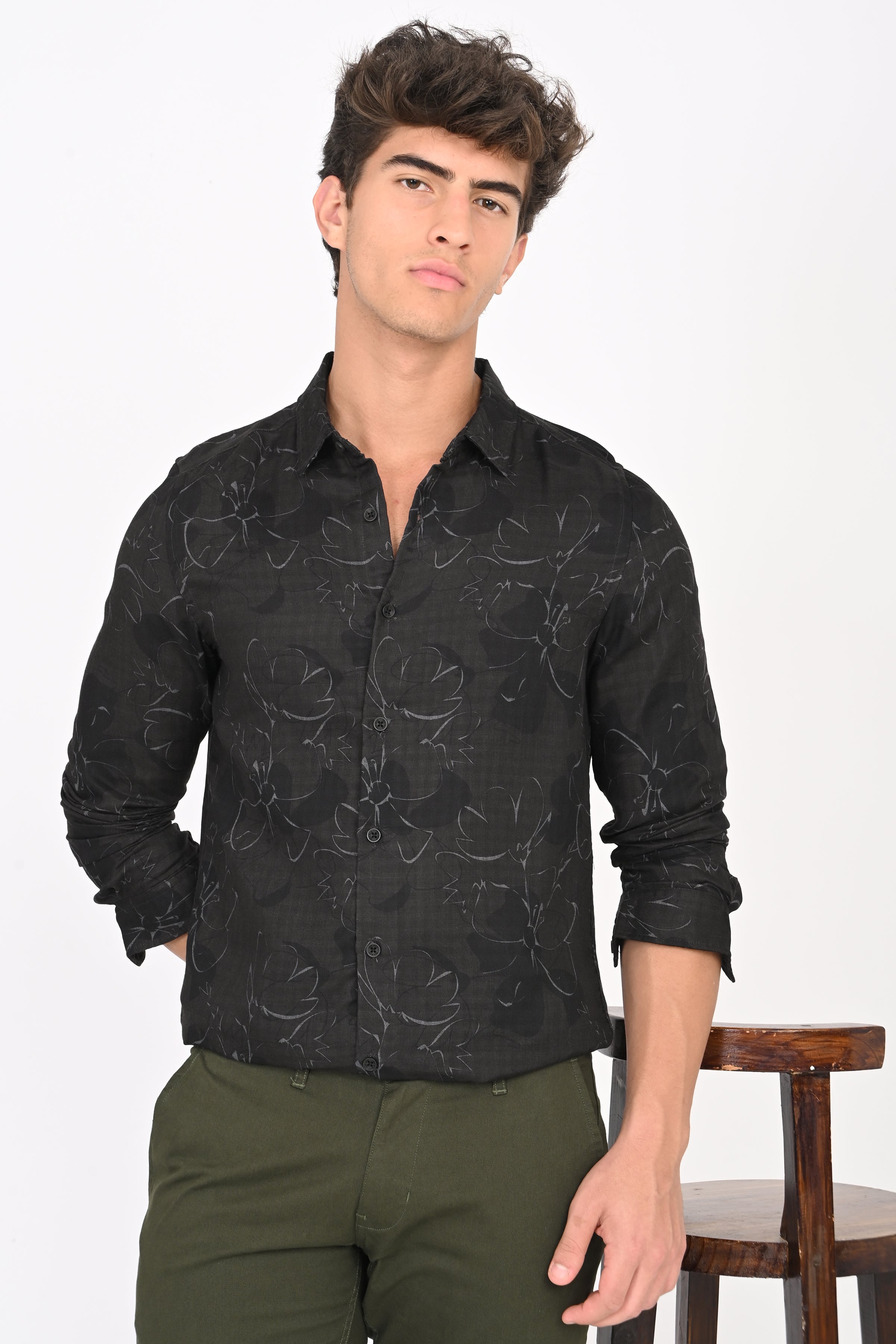 Men Digital Print Shirt
