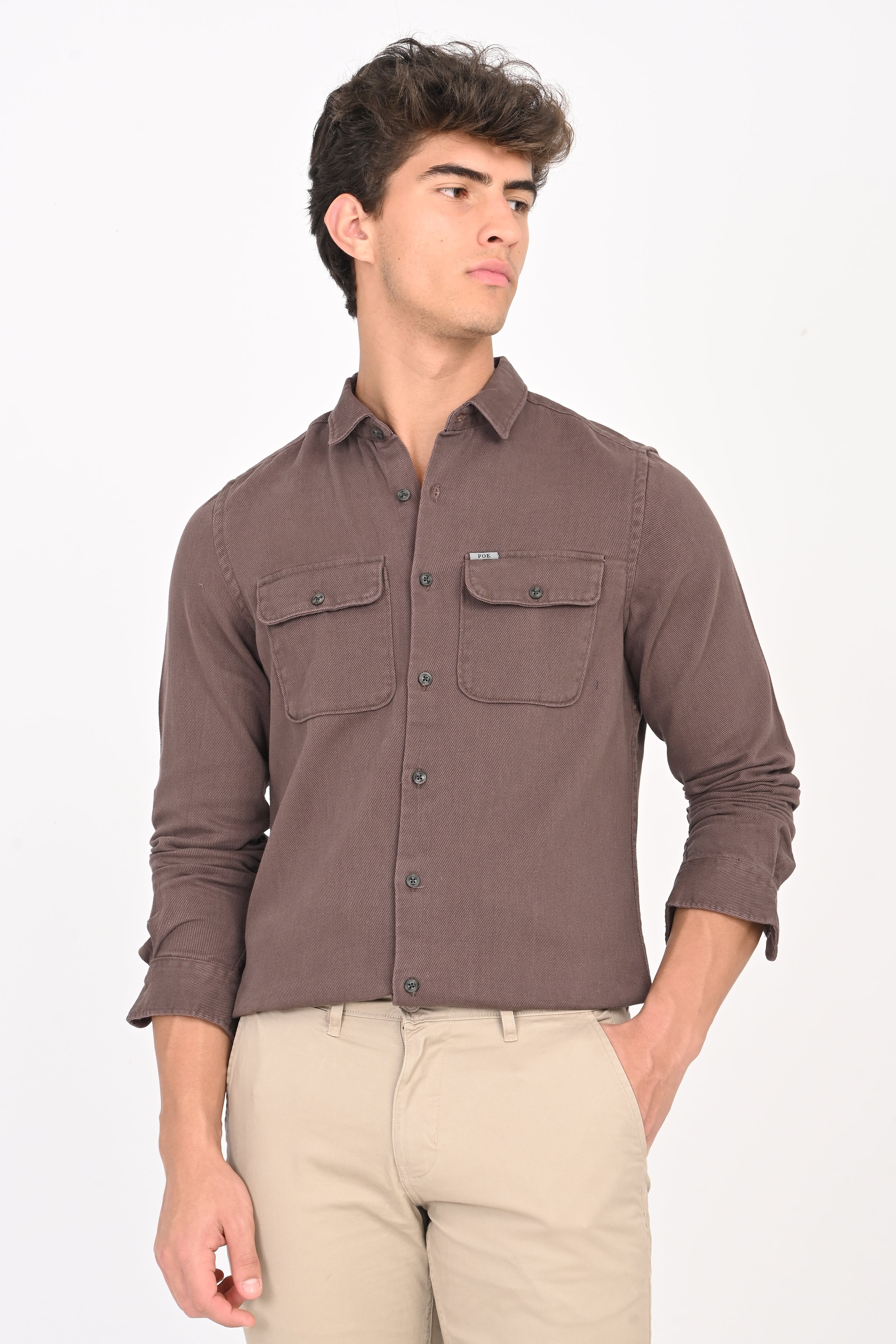 Men Heavy Drill Shirt