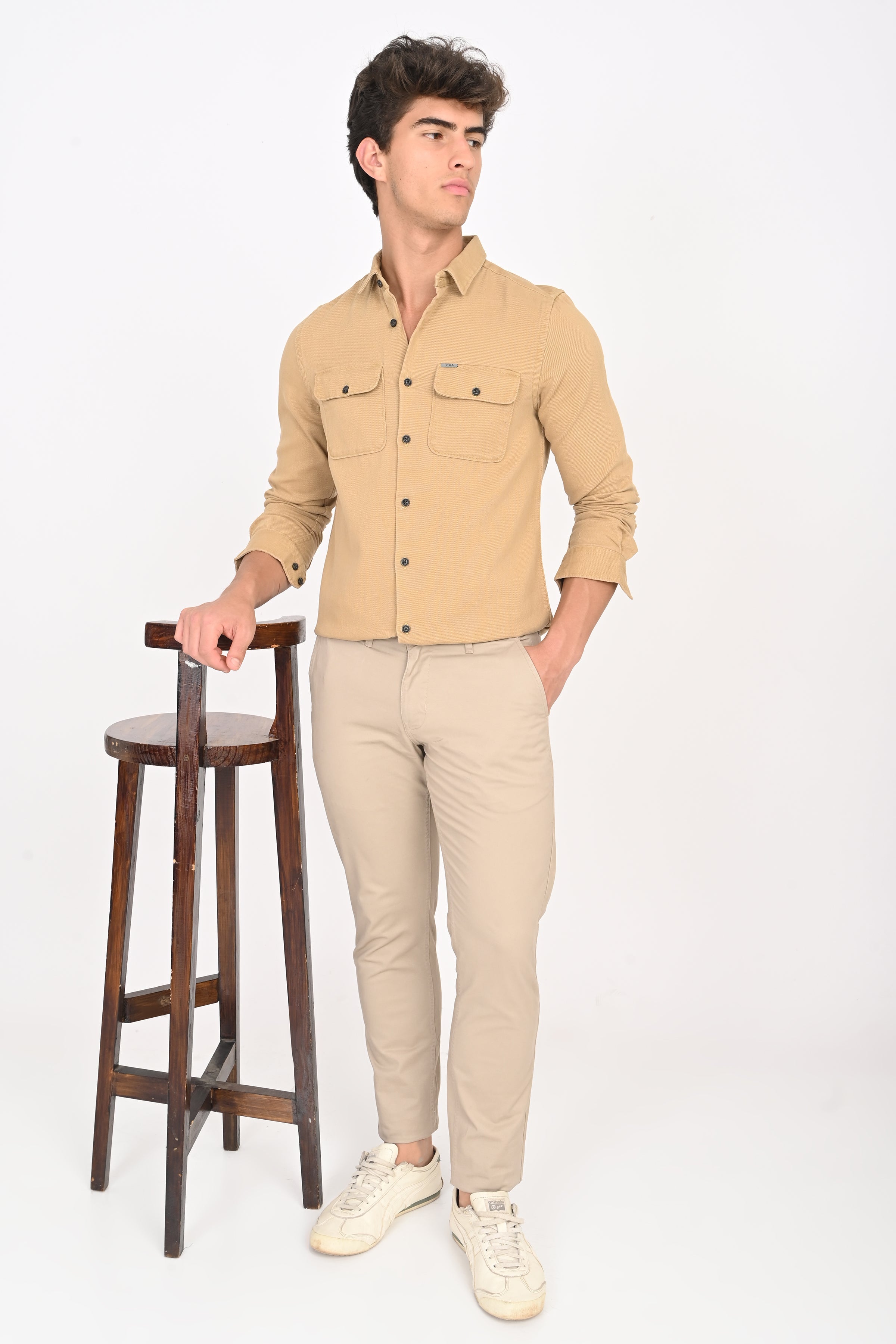 Men Heavy Drill Shirt