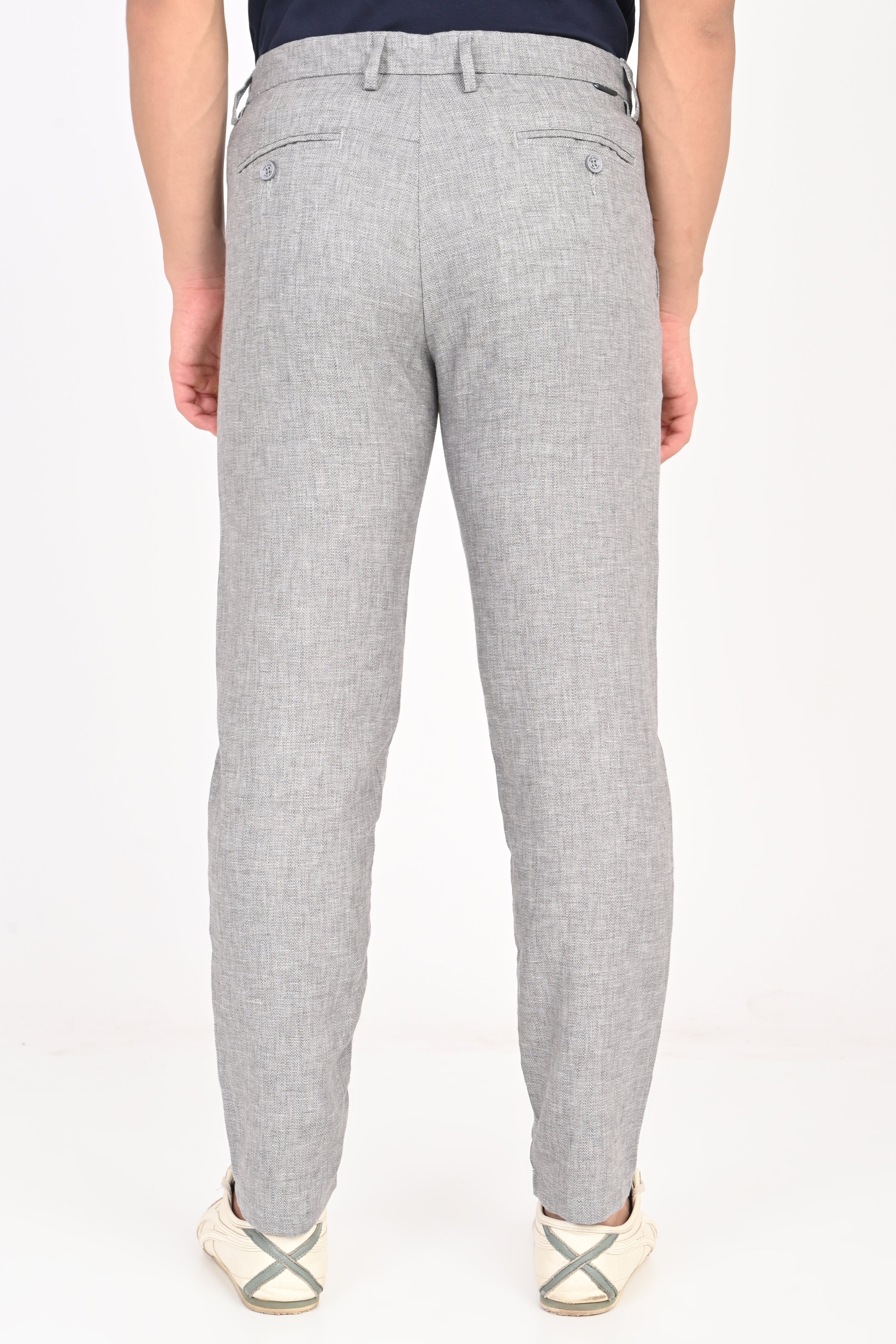Men Cotton Linen Trouser