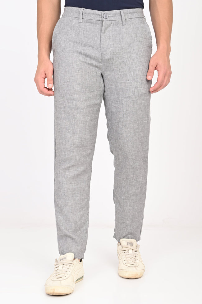 Men Cotton Linen Trouser