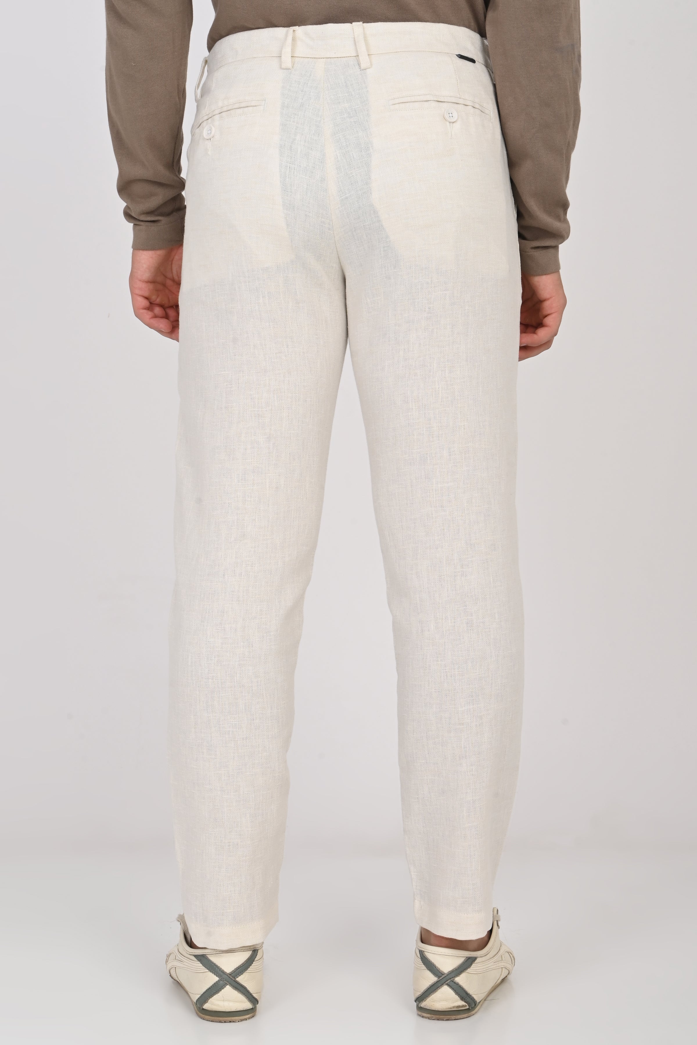 Men Cotton Linen Trouser