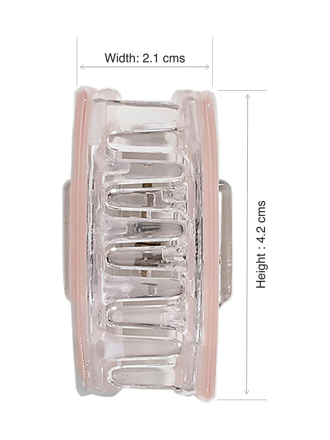 Women Multi Holographic Hair Claw Clips Set Of 3