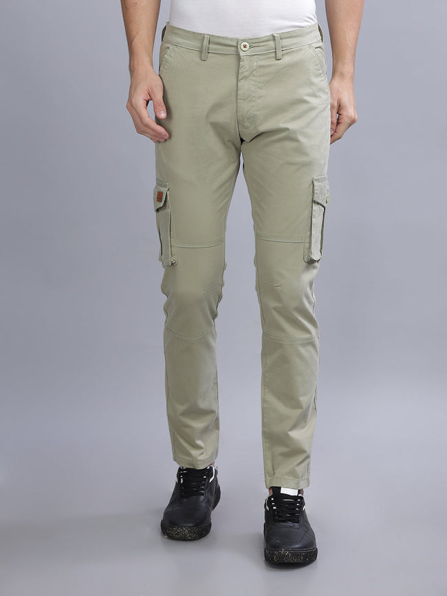 Men Staple Green Cargo Pant