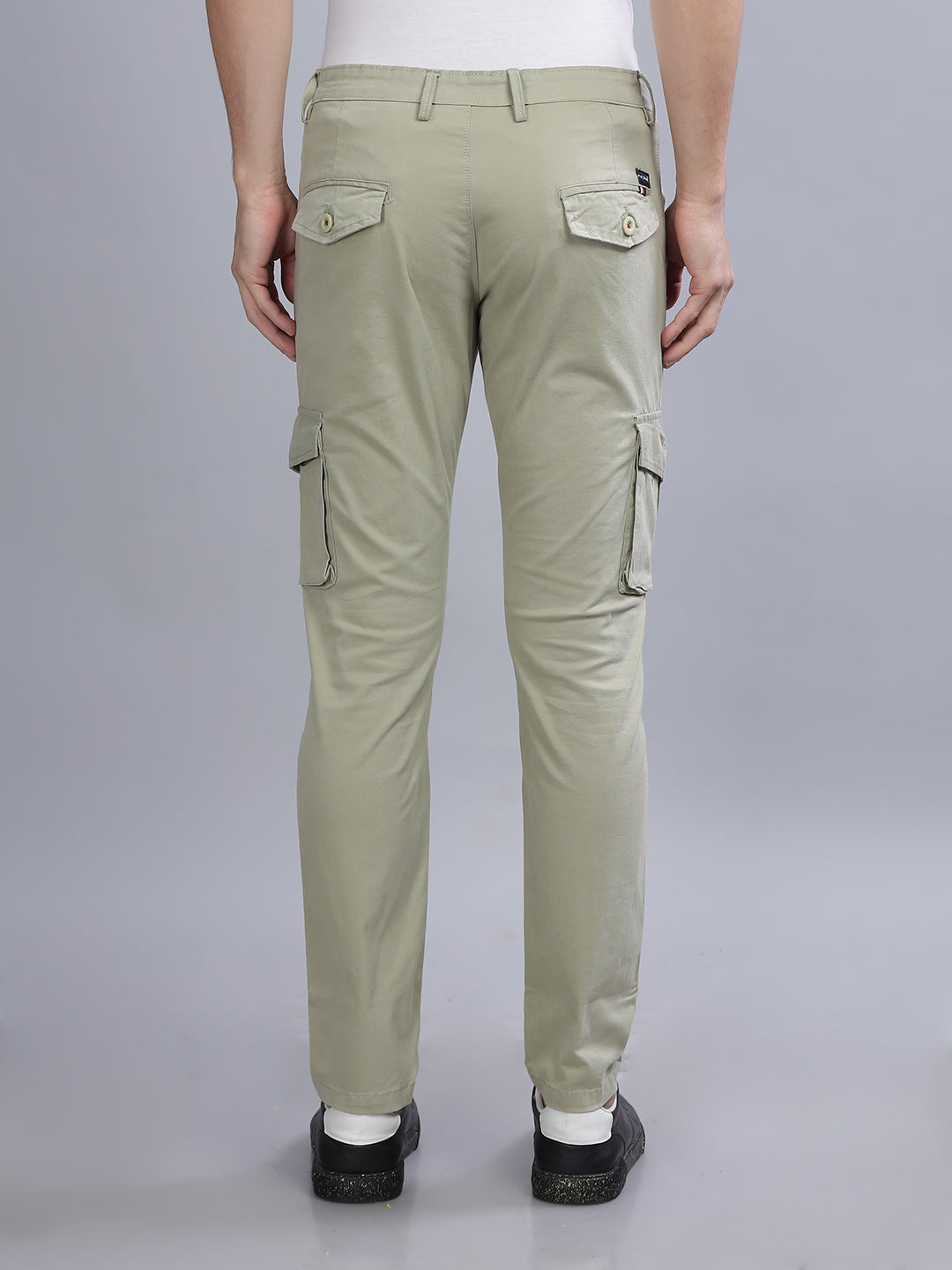 Men Staple Green Cargo Pant